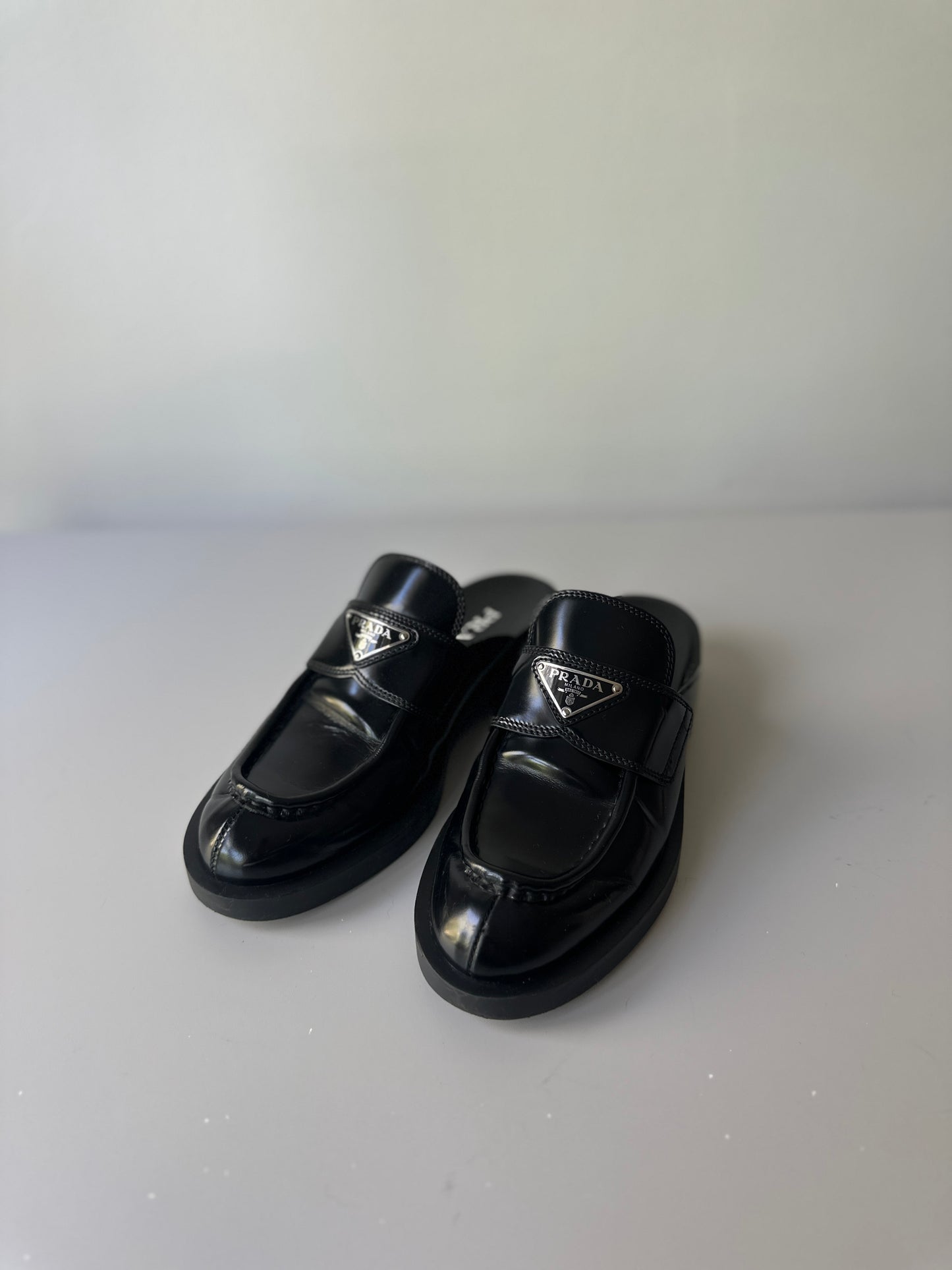 Prada slide-on loafers