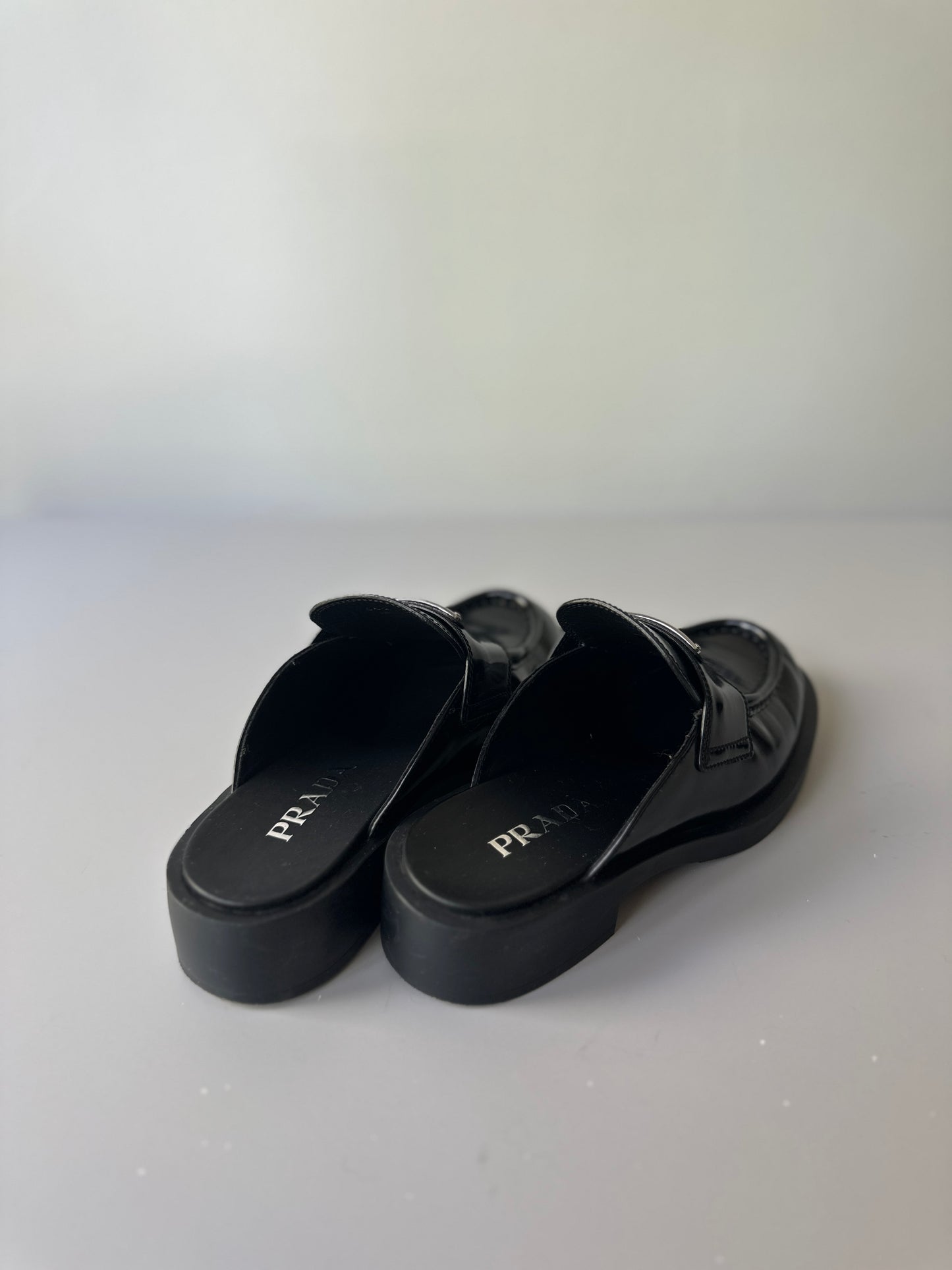 Prada slide-on loafers