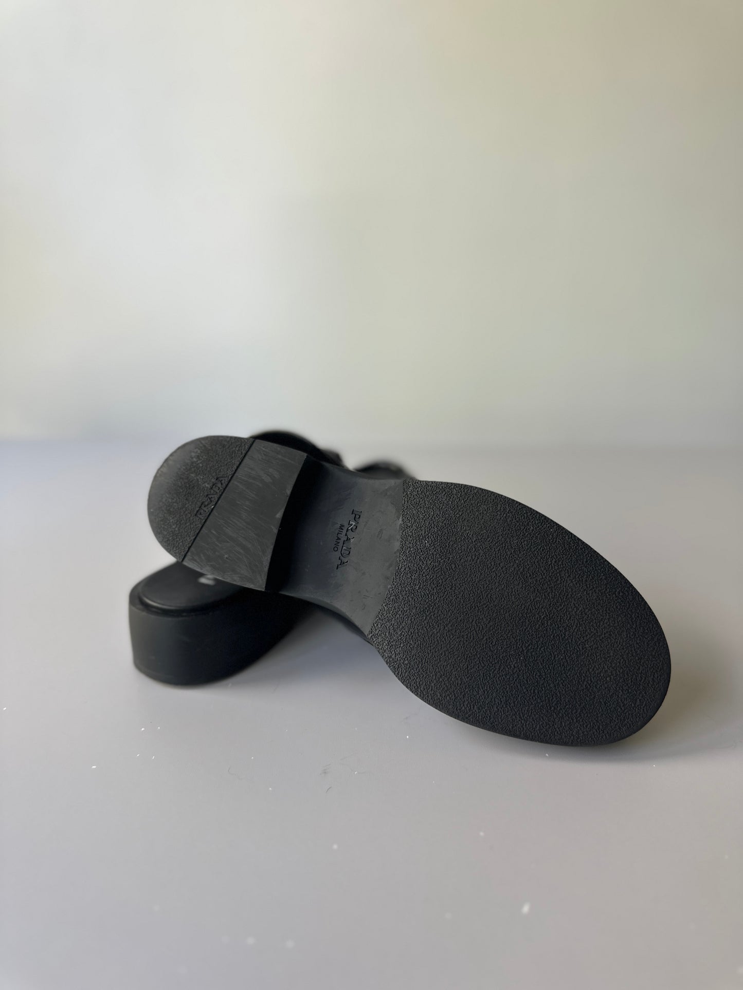 Prada slide-on loafers