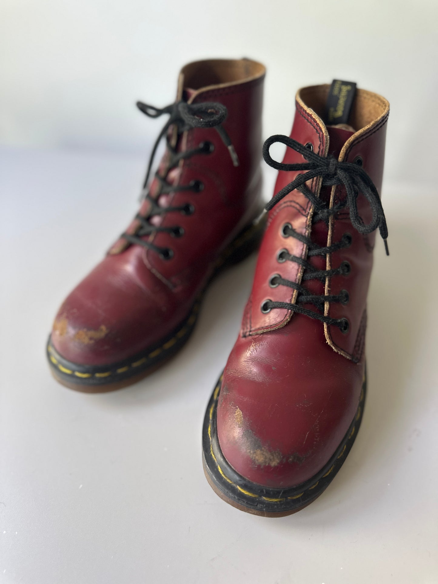 cherry red 1460 Dr. Martens