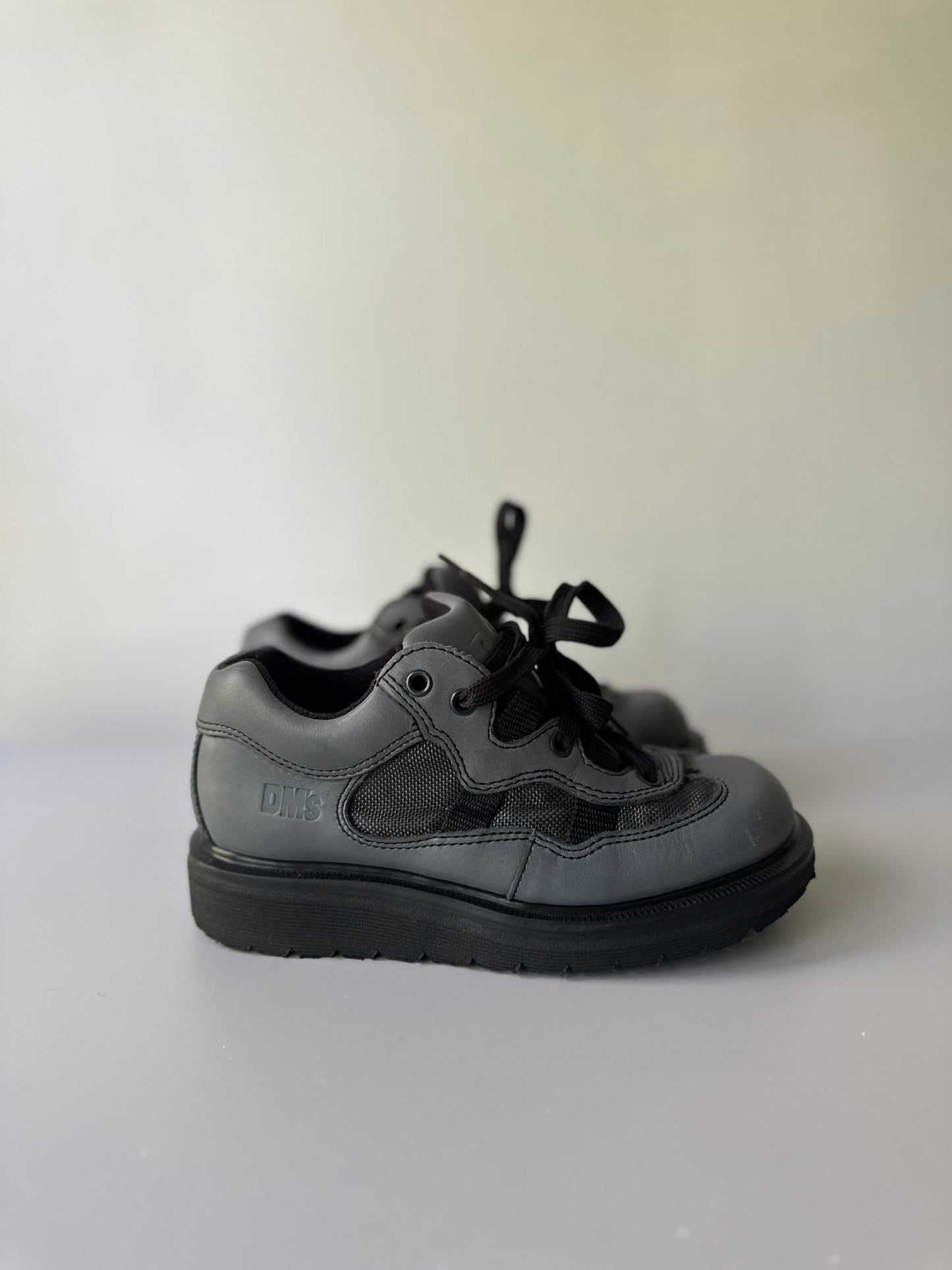 blue fawn saddle 1980s Dr. Marten trainer