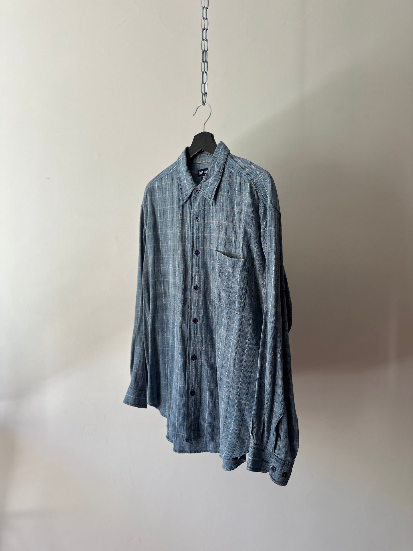 just jeans button up