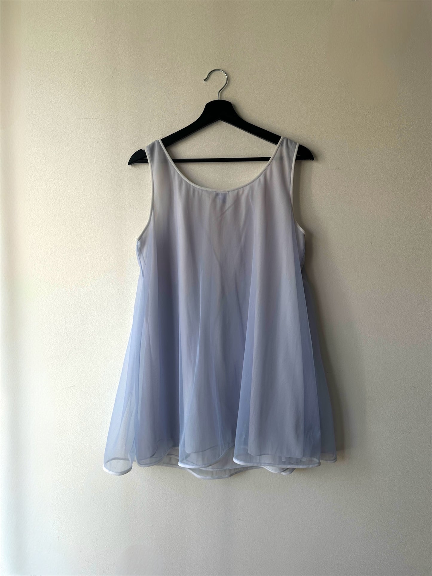 baby blue babydoll slip