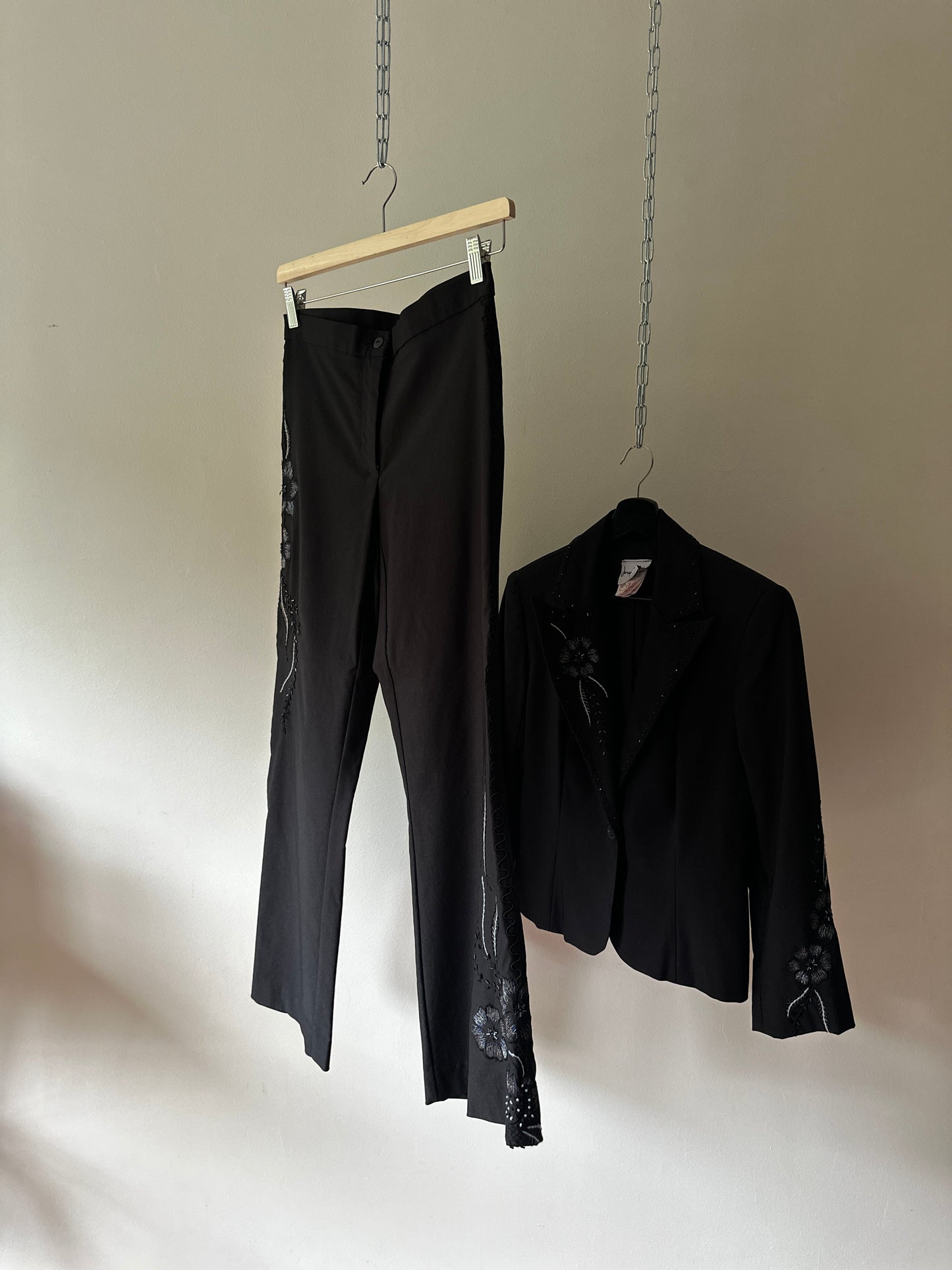 beaded Joseph Ribkoff suit