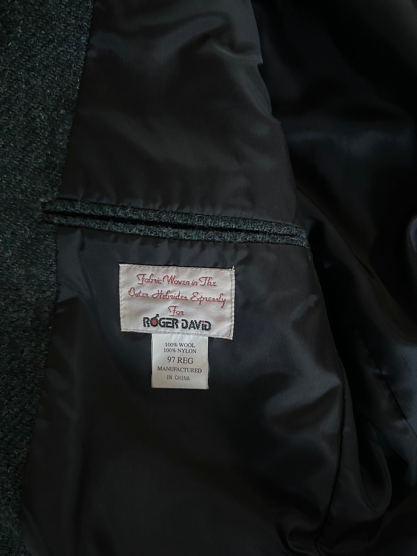 Harris Tweed suit jacket