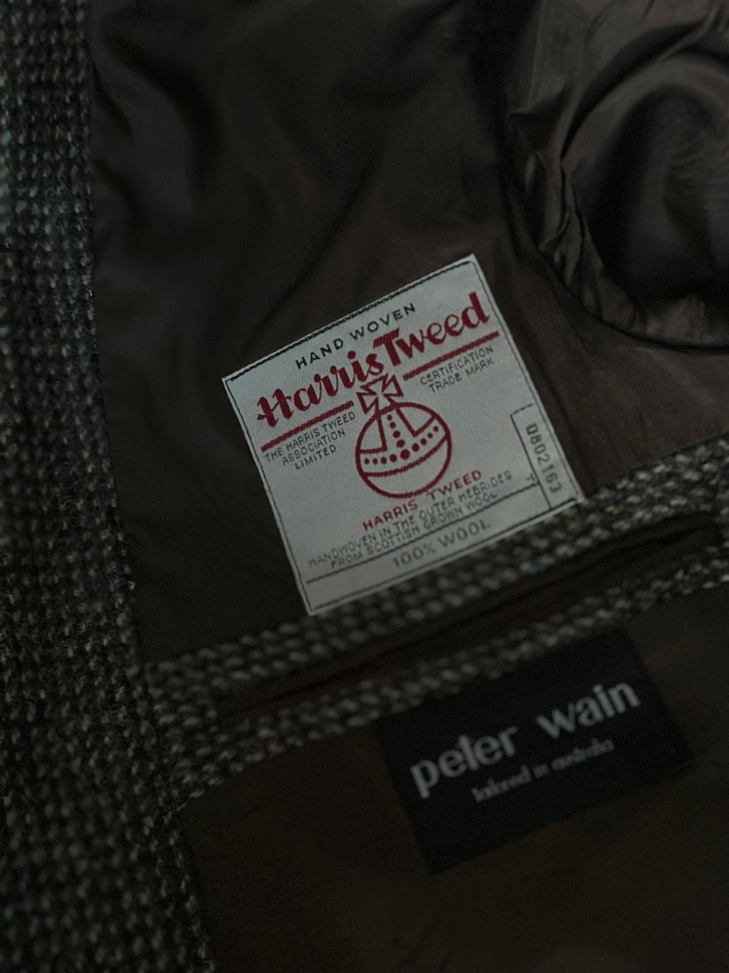 Harris Tweed suit jacket