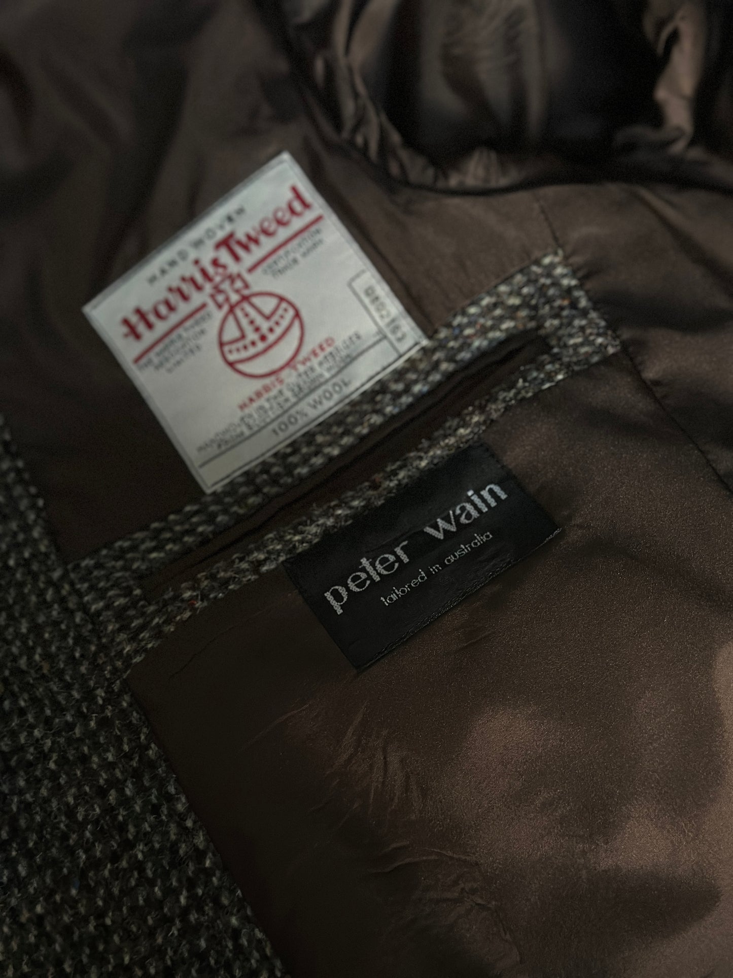 Harris Tweed suit jacket