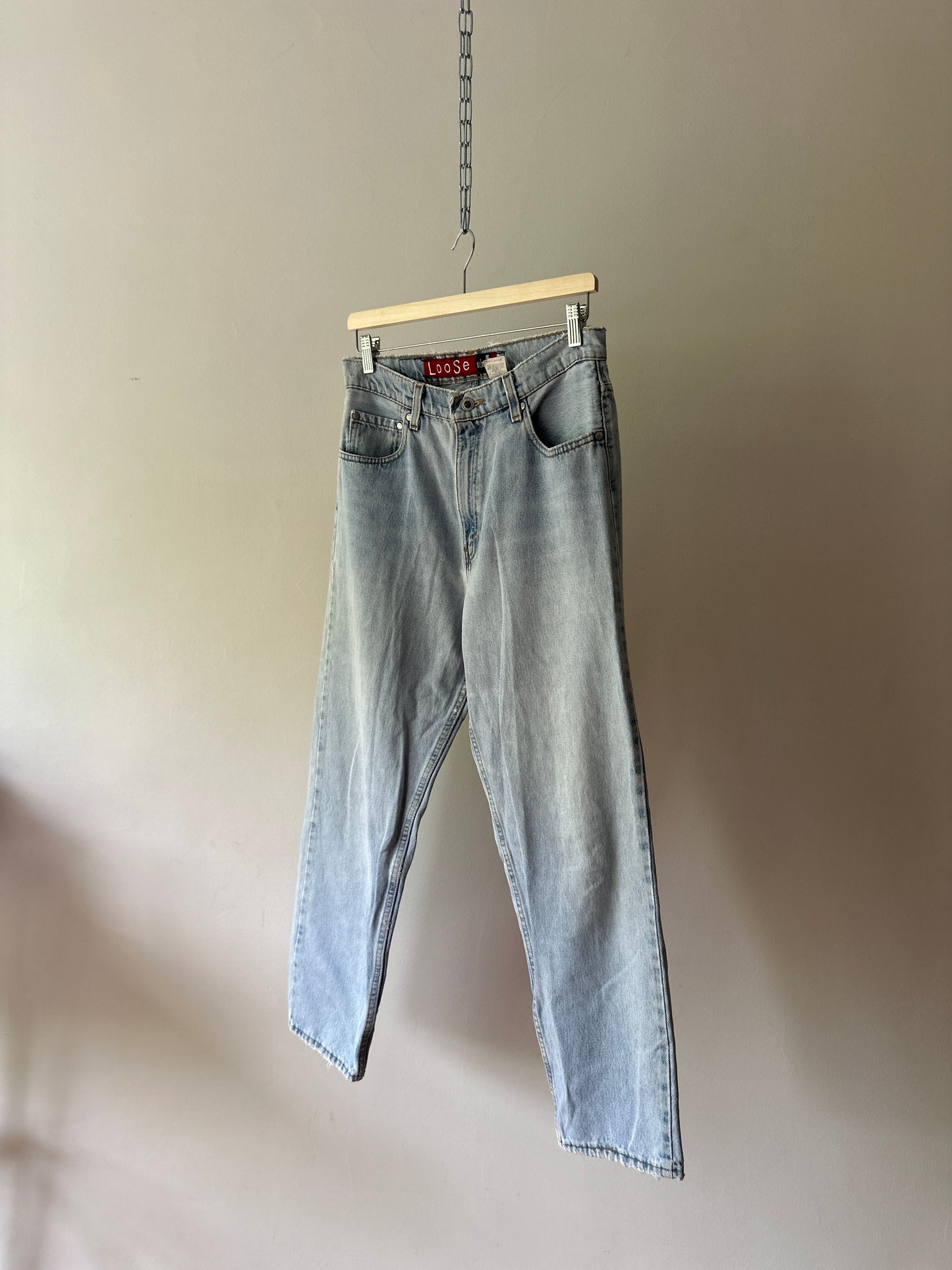 Levi vintage 80s silver tab jeans