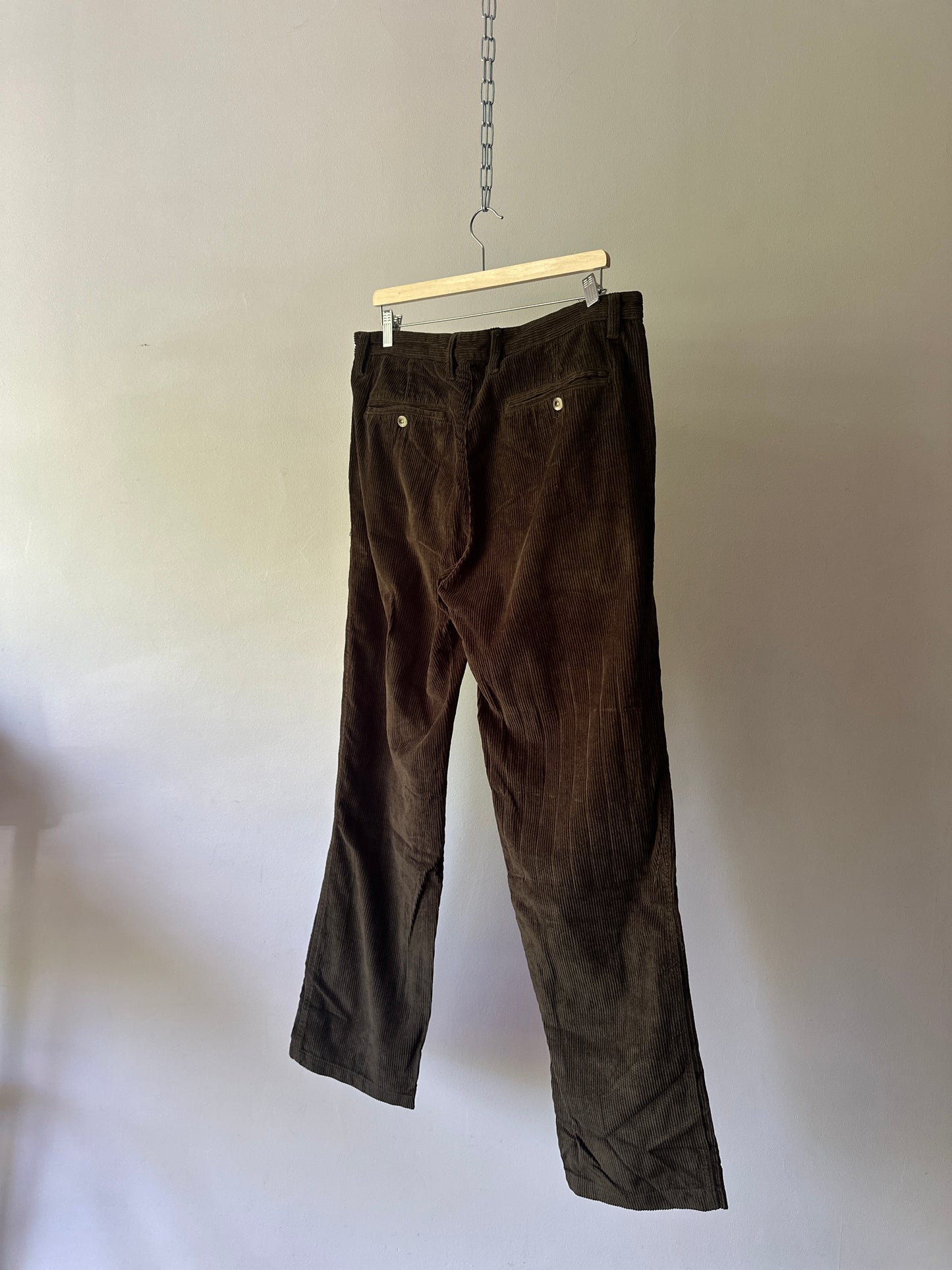 khaki green corduroy pants