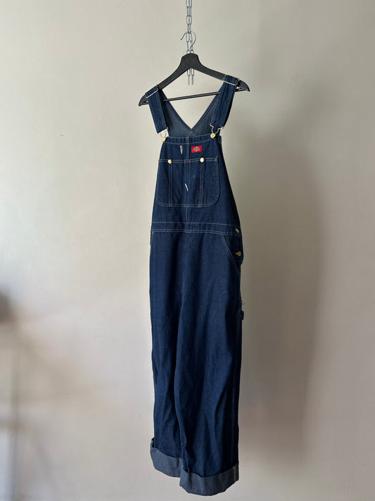 deep blue Dickies overalls