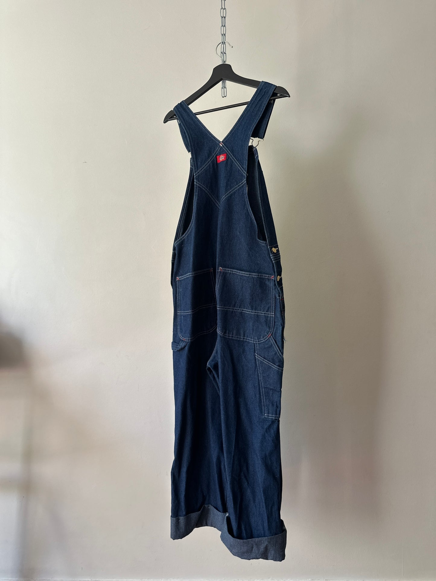 deep blue Dickies overalls