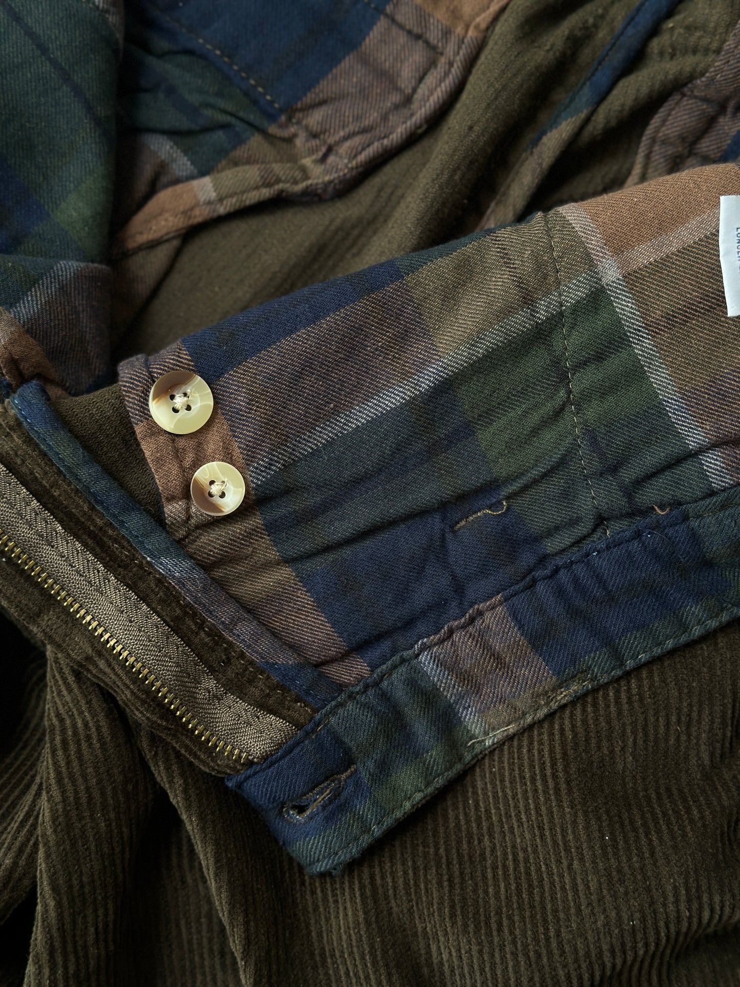 khaki green corduroy pants