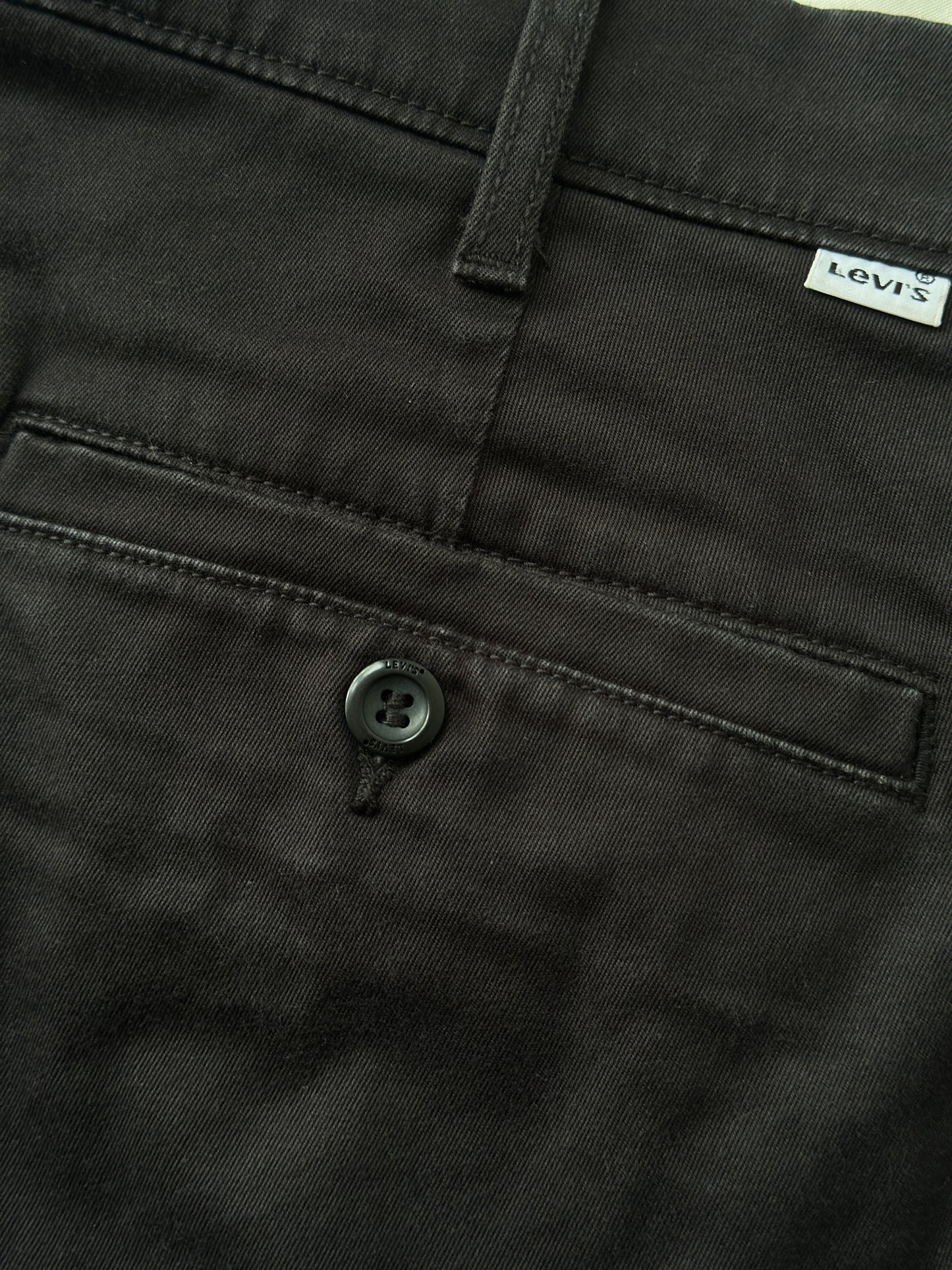 black Levi work pants