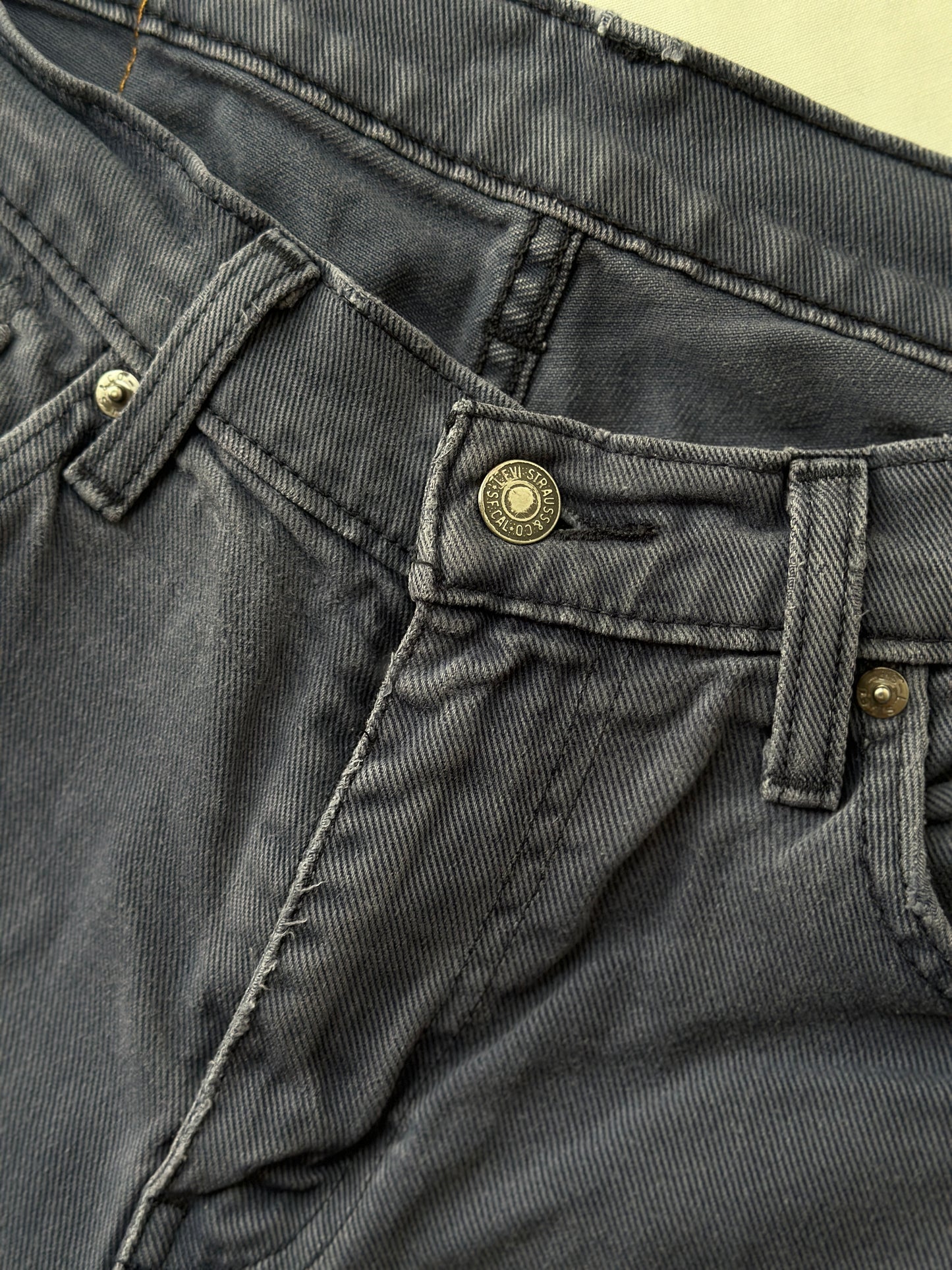 silver tab blue Levi jeans