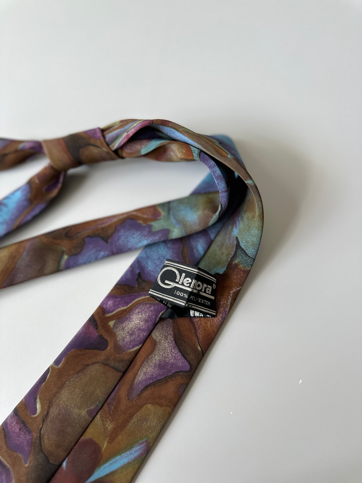 multi-coloured tie