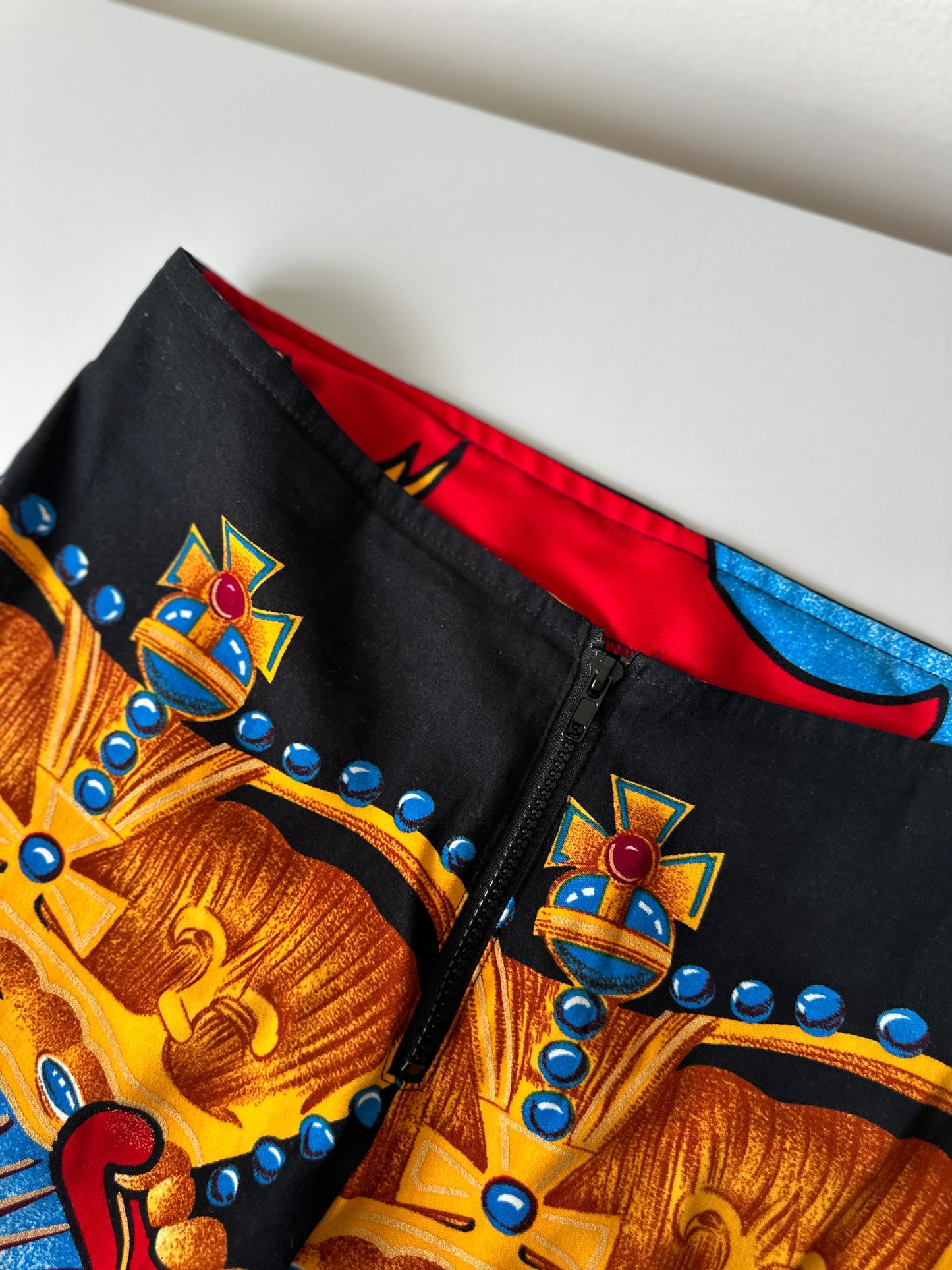 saint printed flared pants