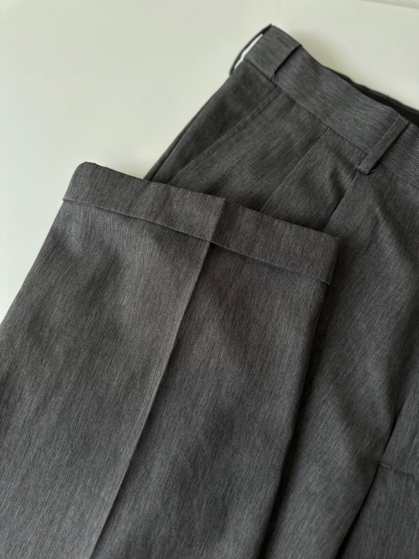 grey suit pants