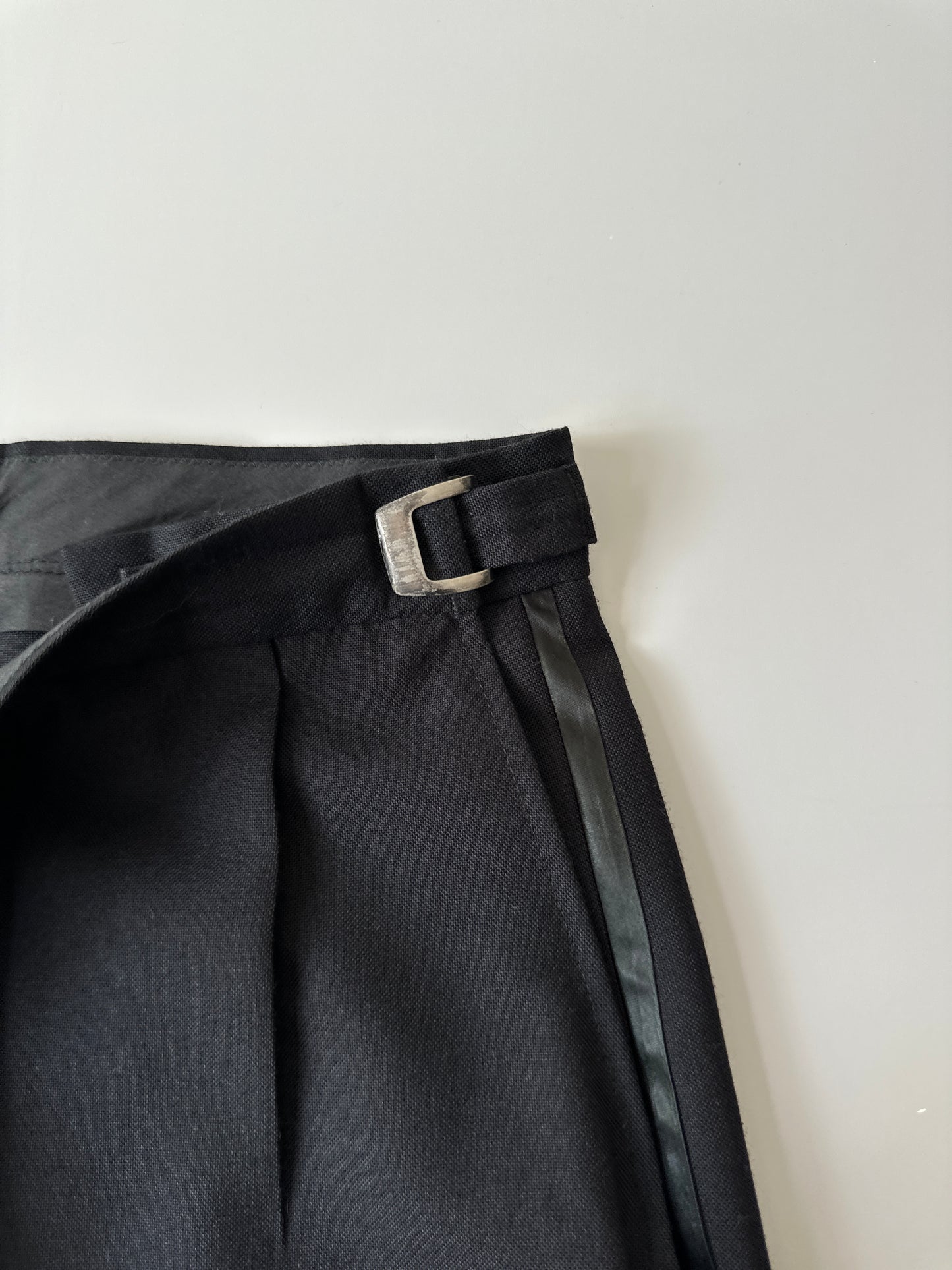 black suit pants