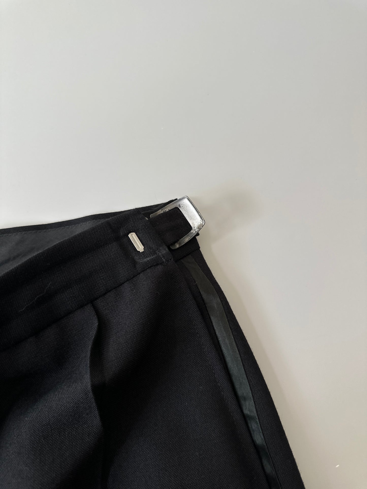 black suit pants