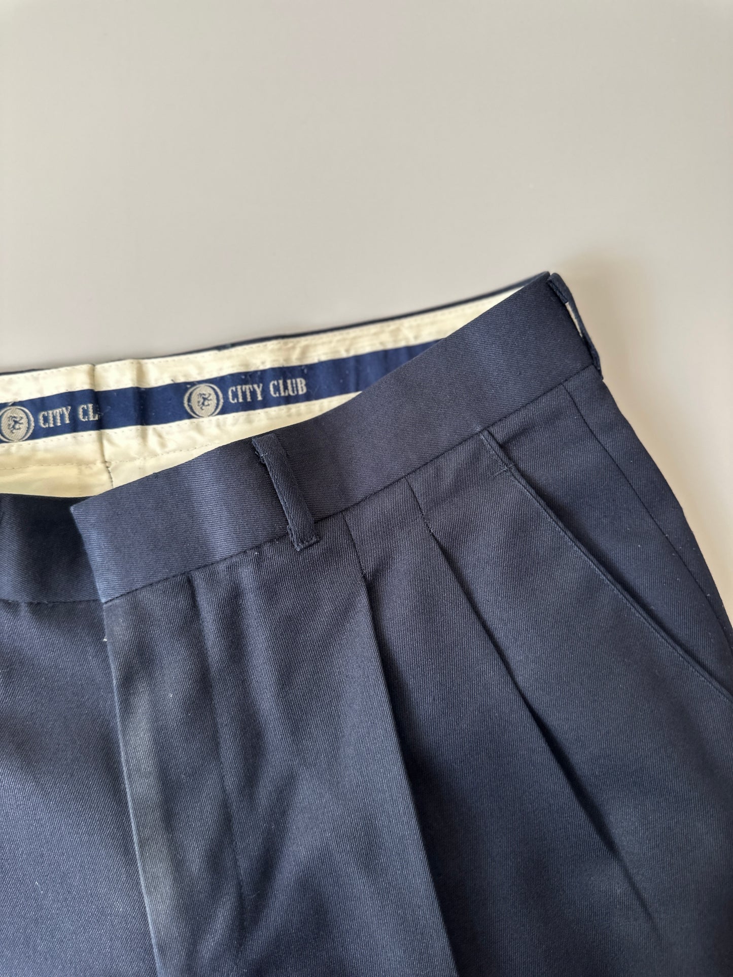 navy blue suit pants