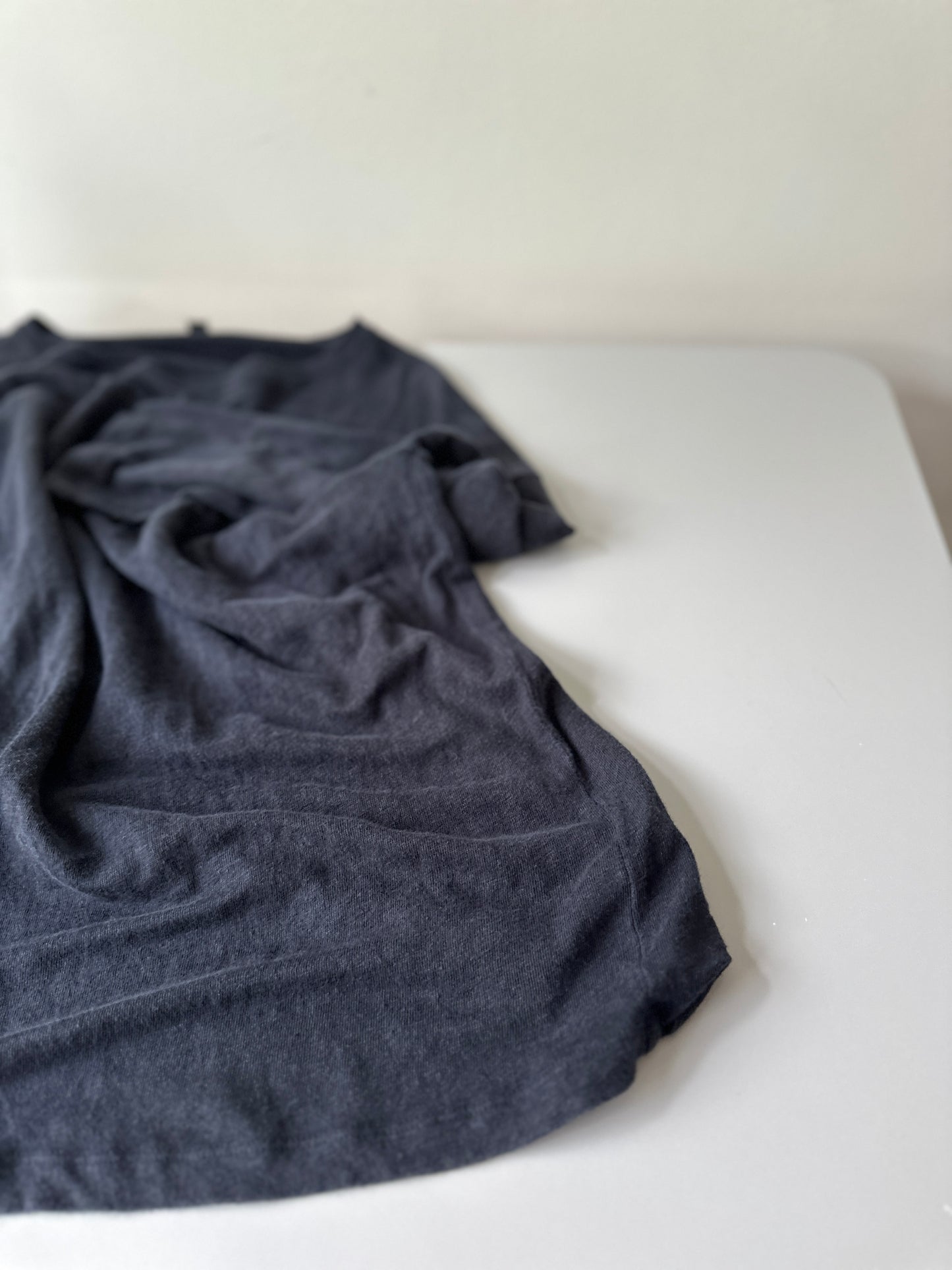 navy blue COS cardigan