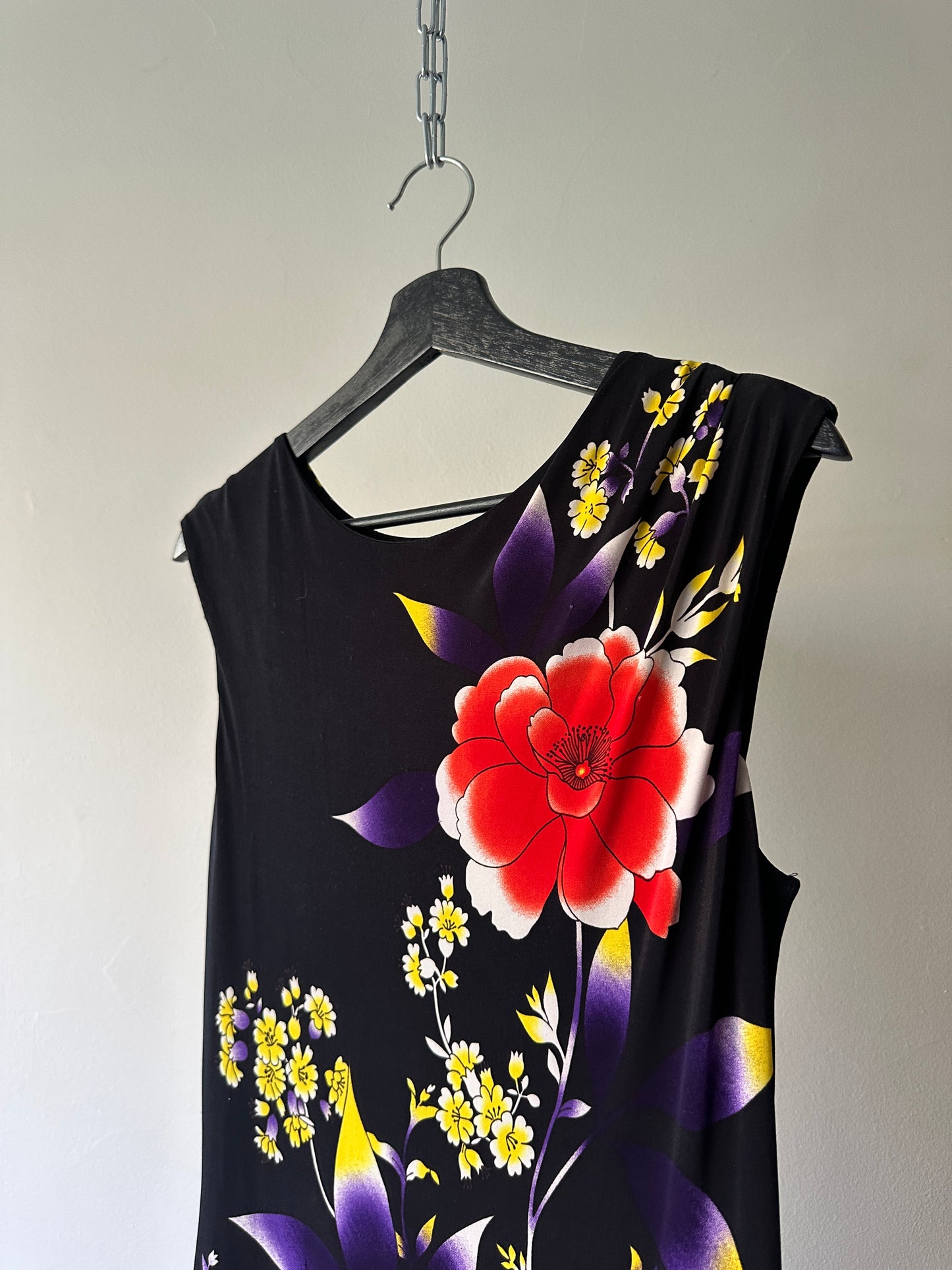 funky 90s floral dress