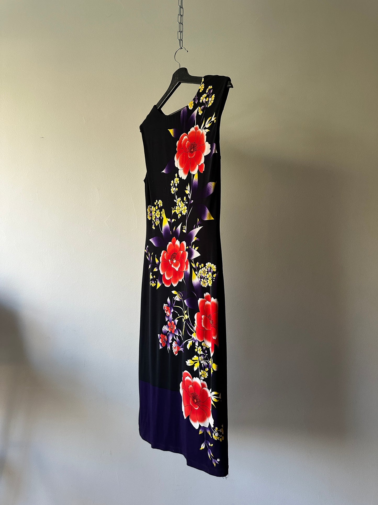 funky 90s floral dress