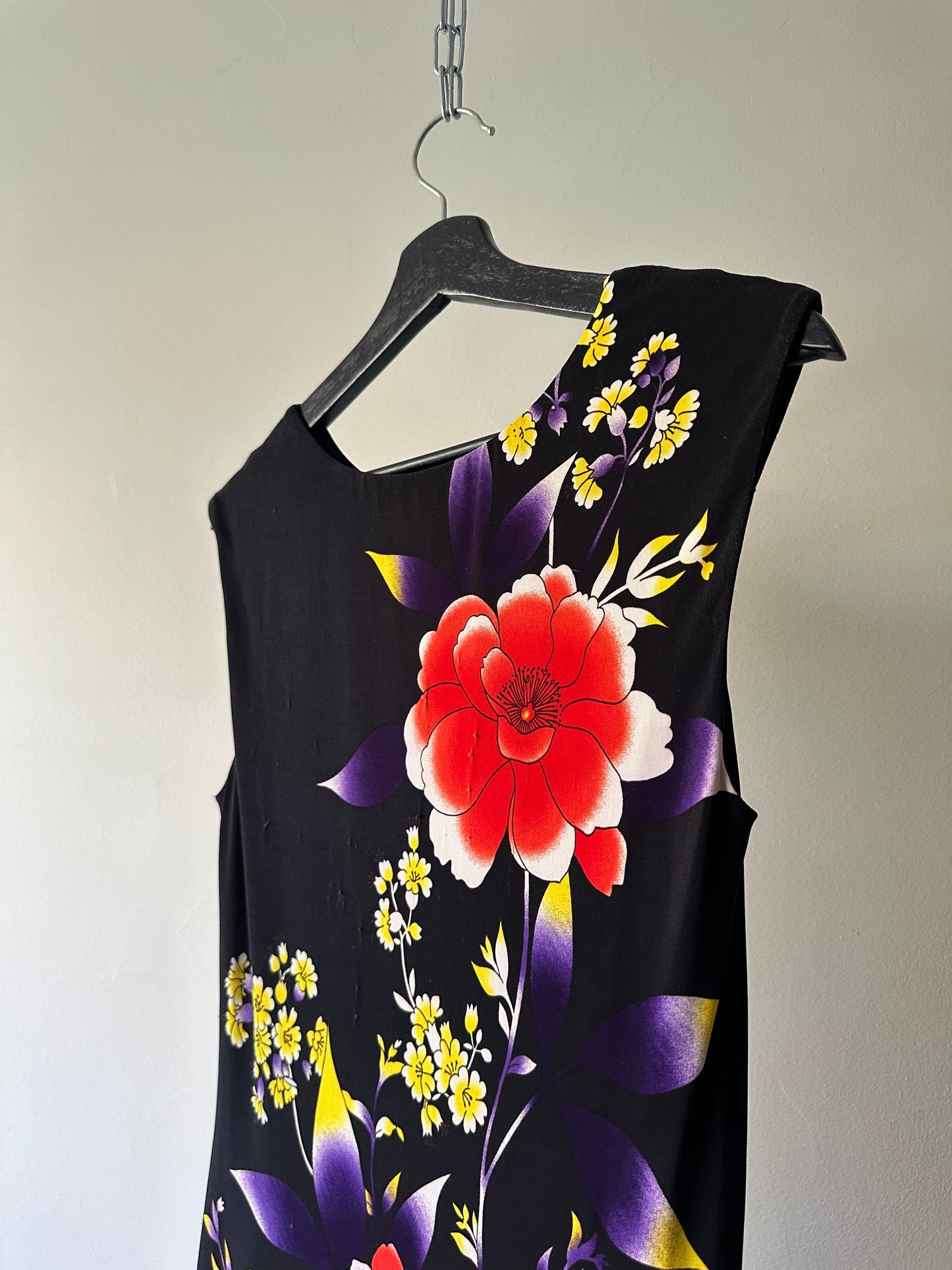 funky 90s floral dress