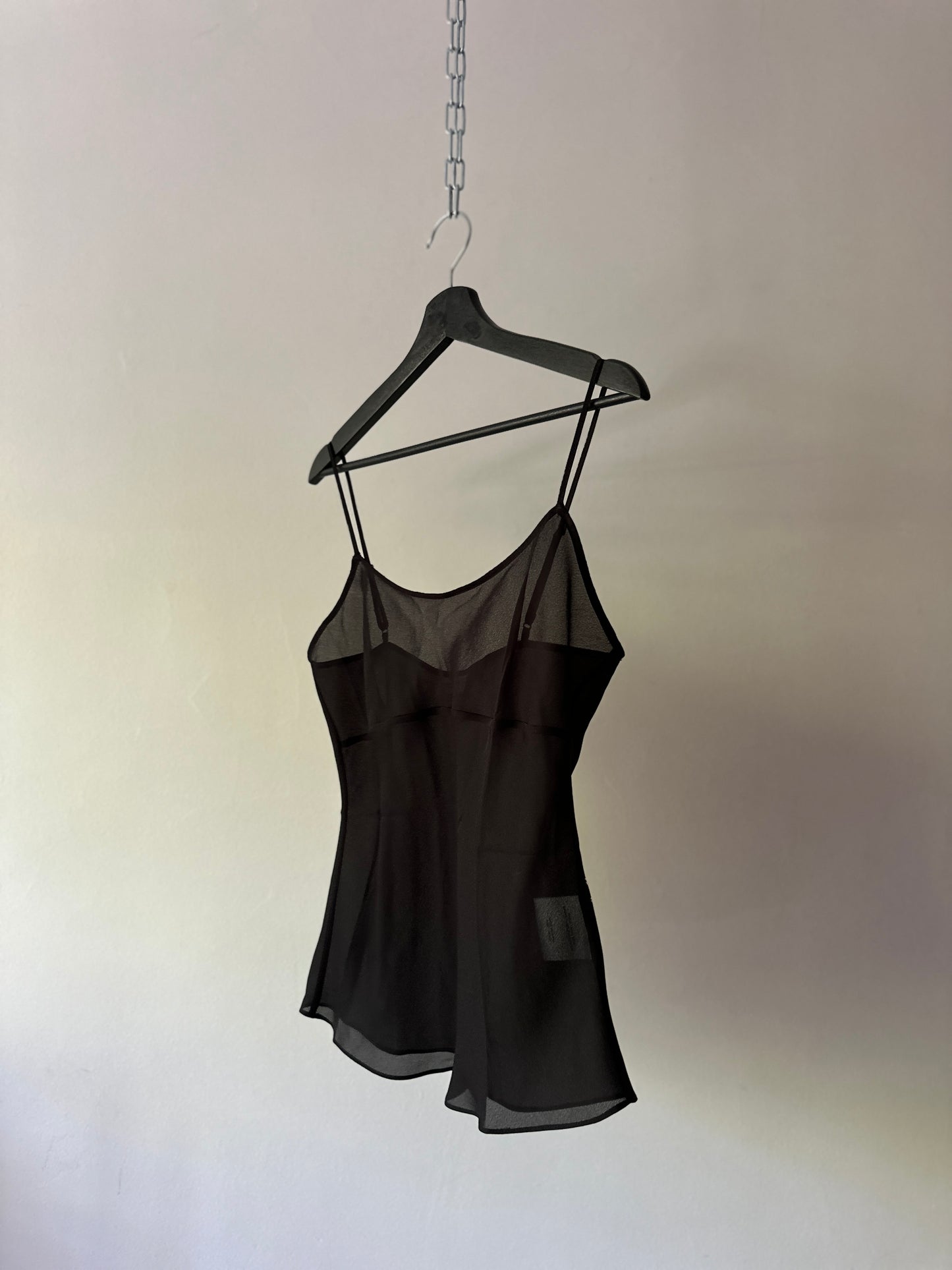 sheer singlet blouse