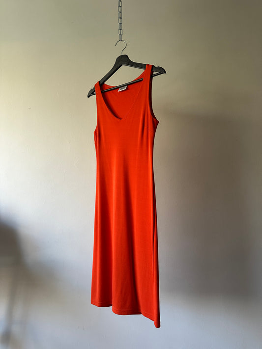 vibrant orange y2k Sportsgirl dress