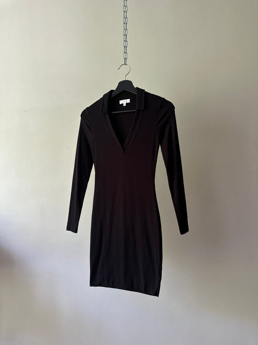 Kookai longsleeve collar dress