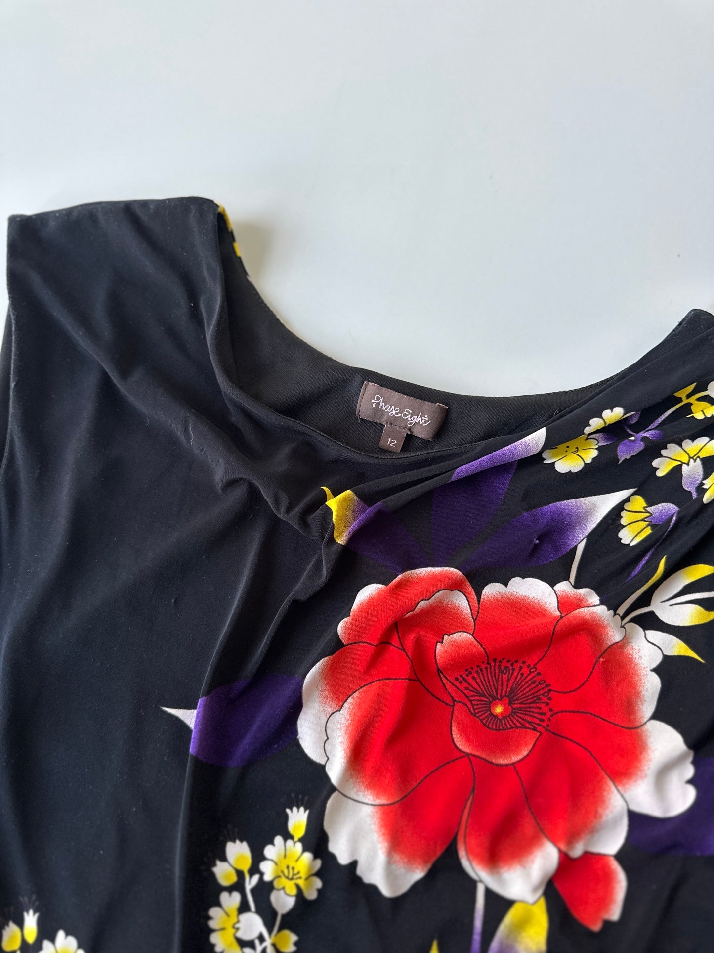 funky 90s floral dress