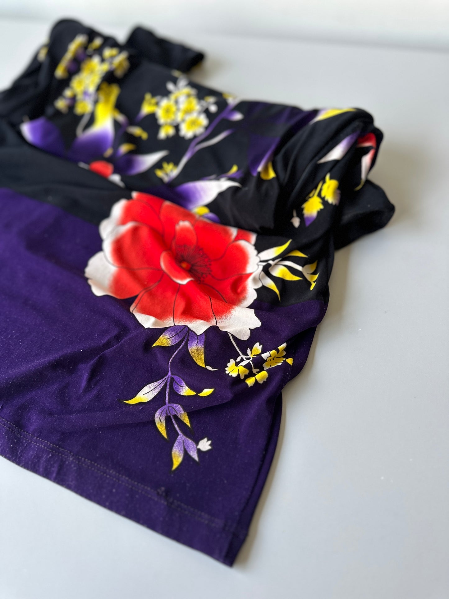 funky 90s floral dress