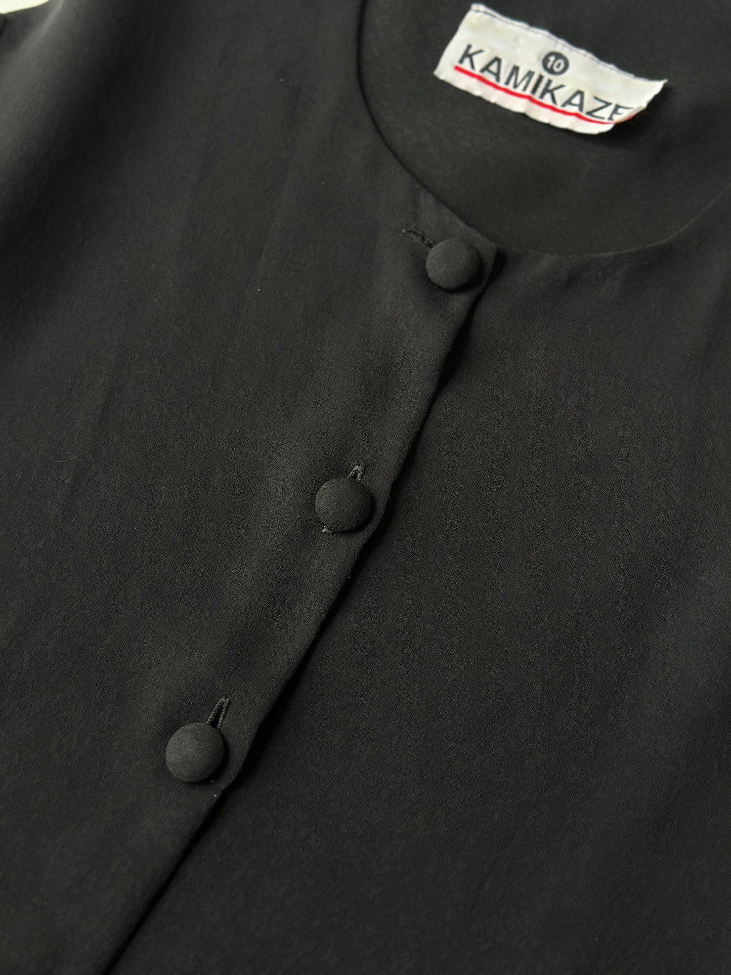 longline button up short sleeve blouse