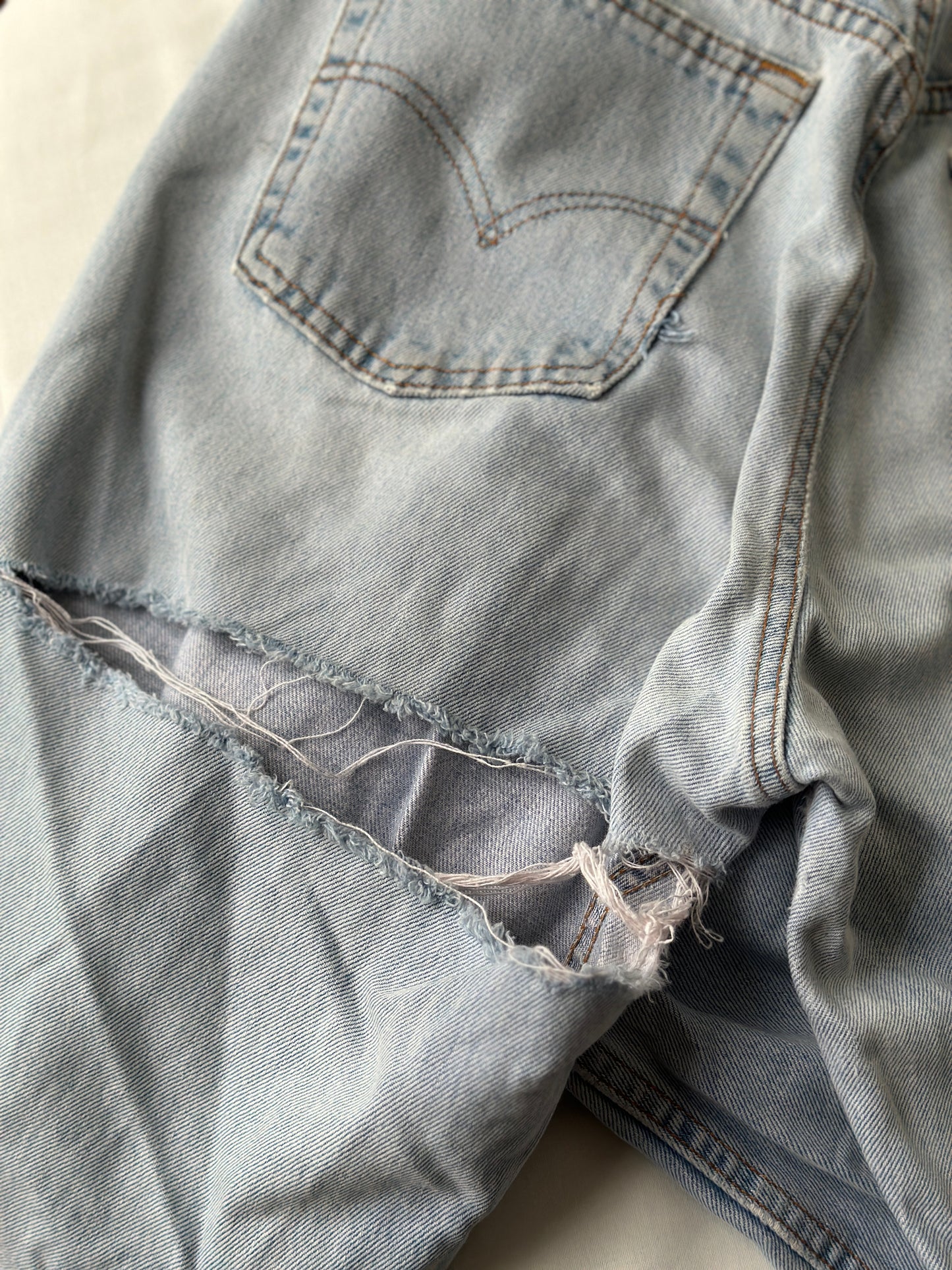 Levi vintage 80s silver tab jeans