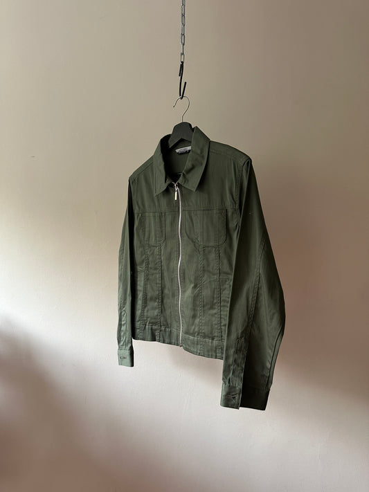 Givoni khaki zip up jacket