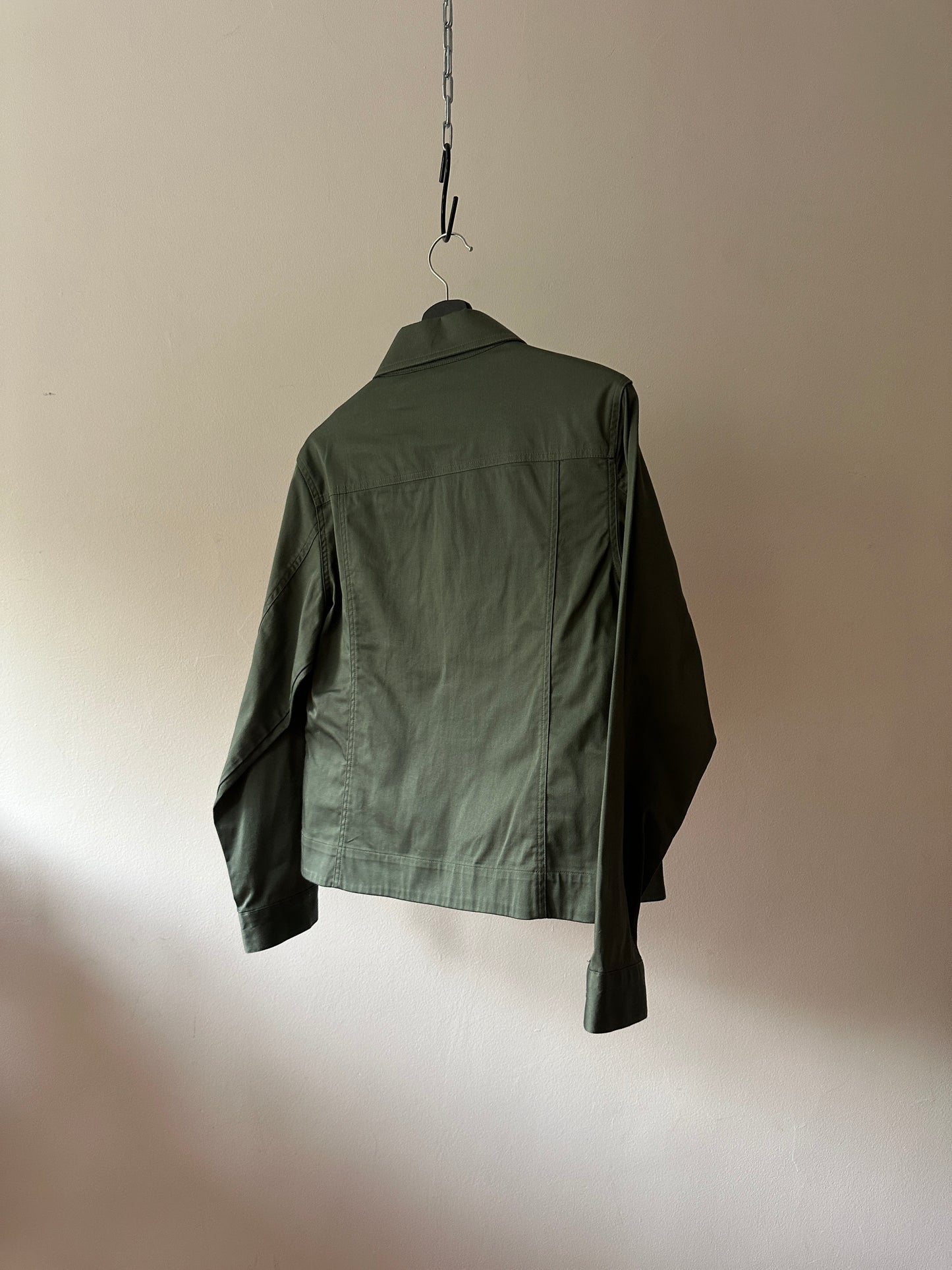Givoni khaki zip up jacket