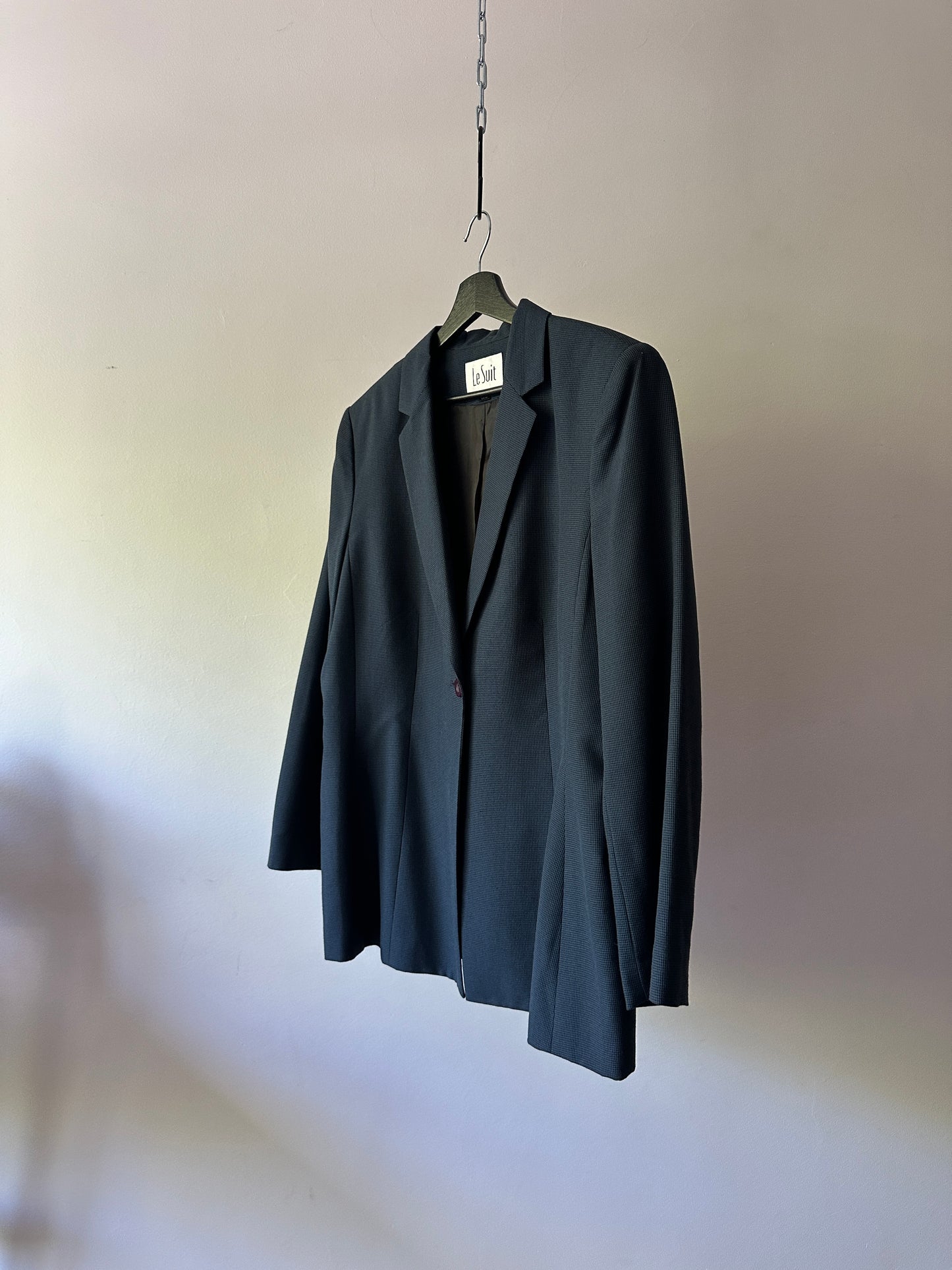 deep turquoise blazer