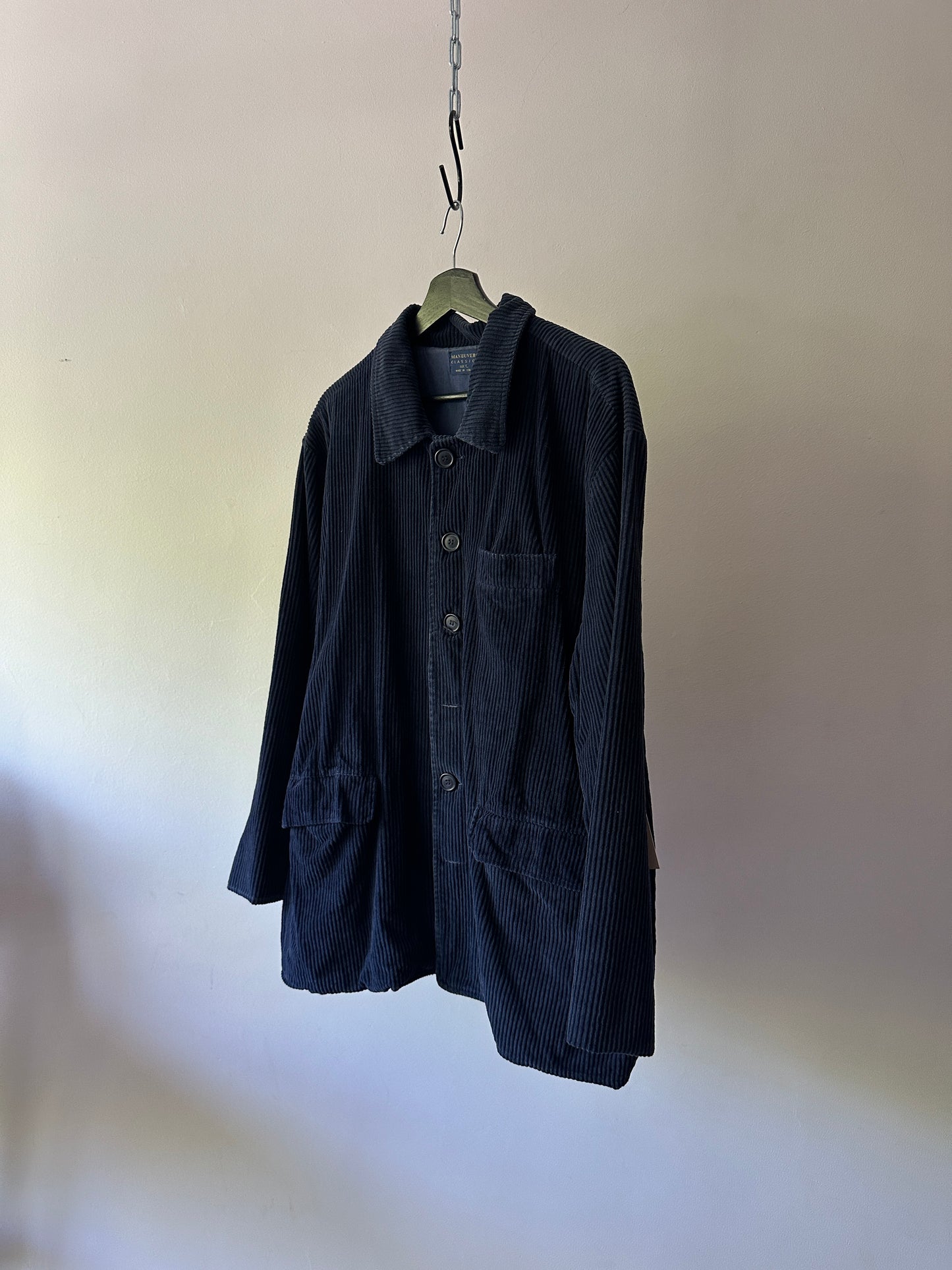navy corduroy jacket