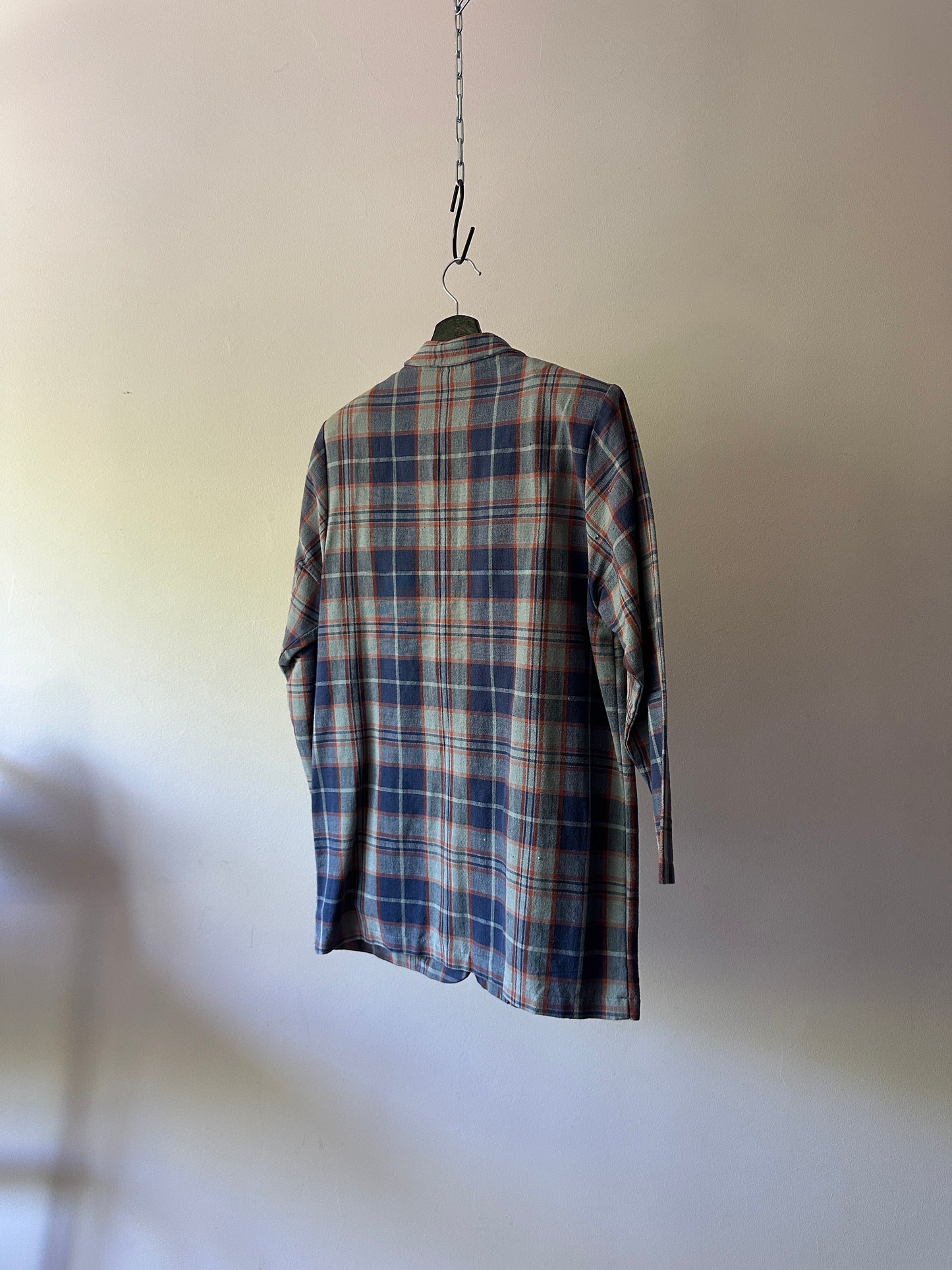 cotton denim style crosshatch blazer