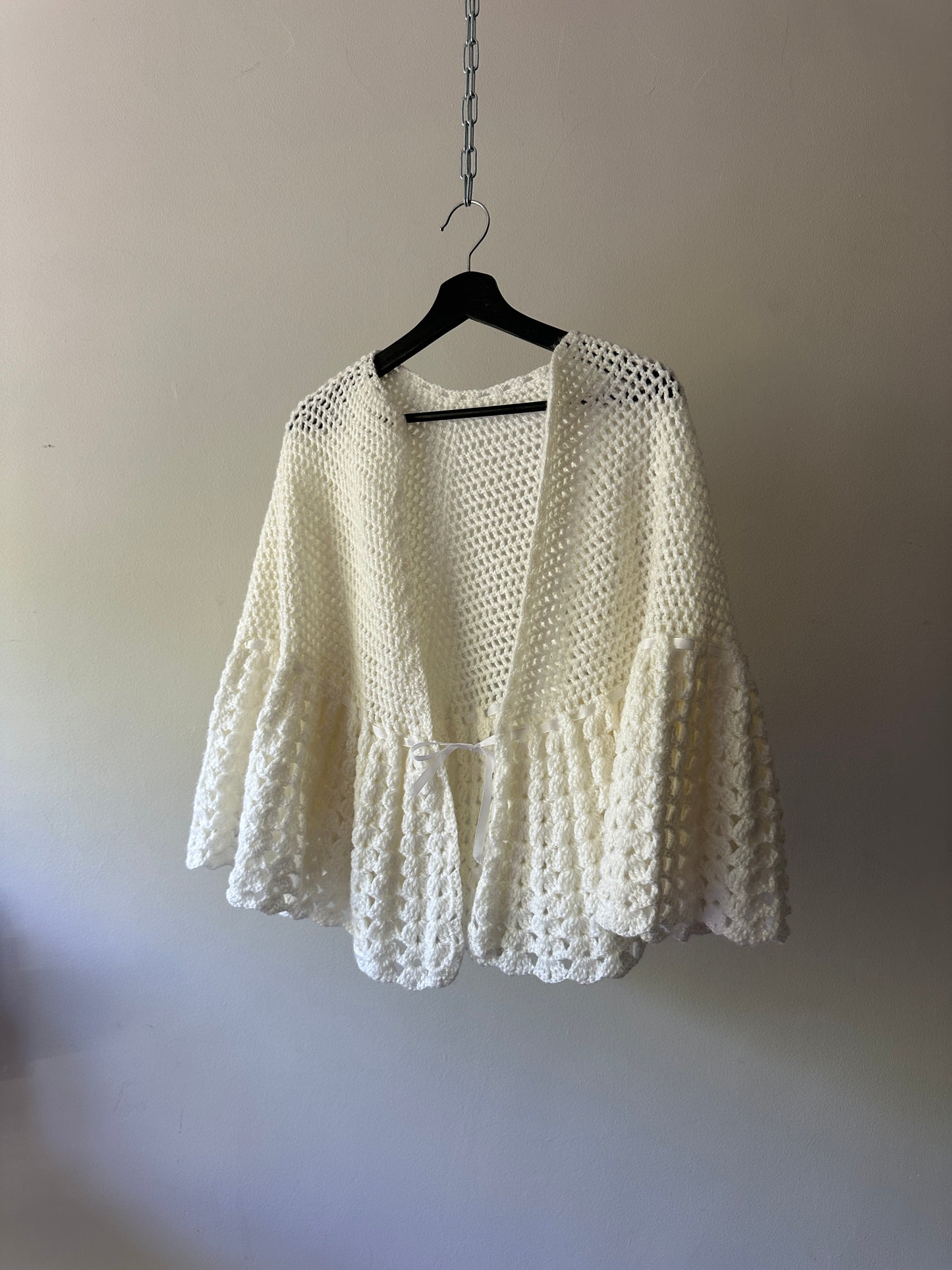 handmade crochet poncho