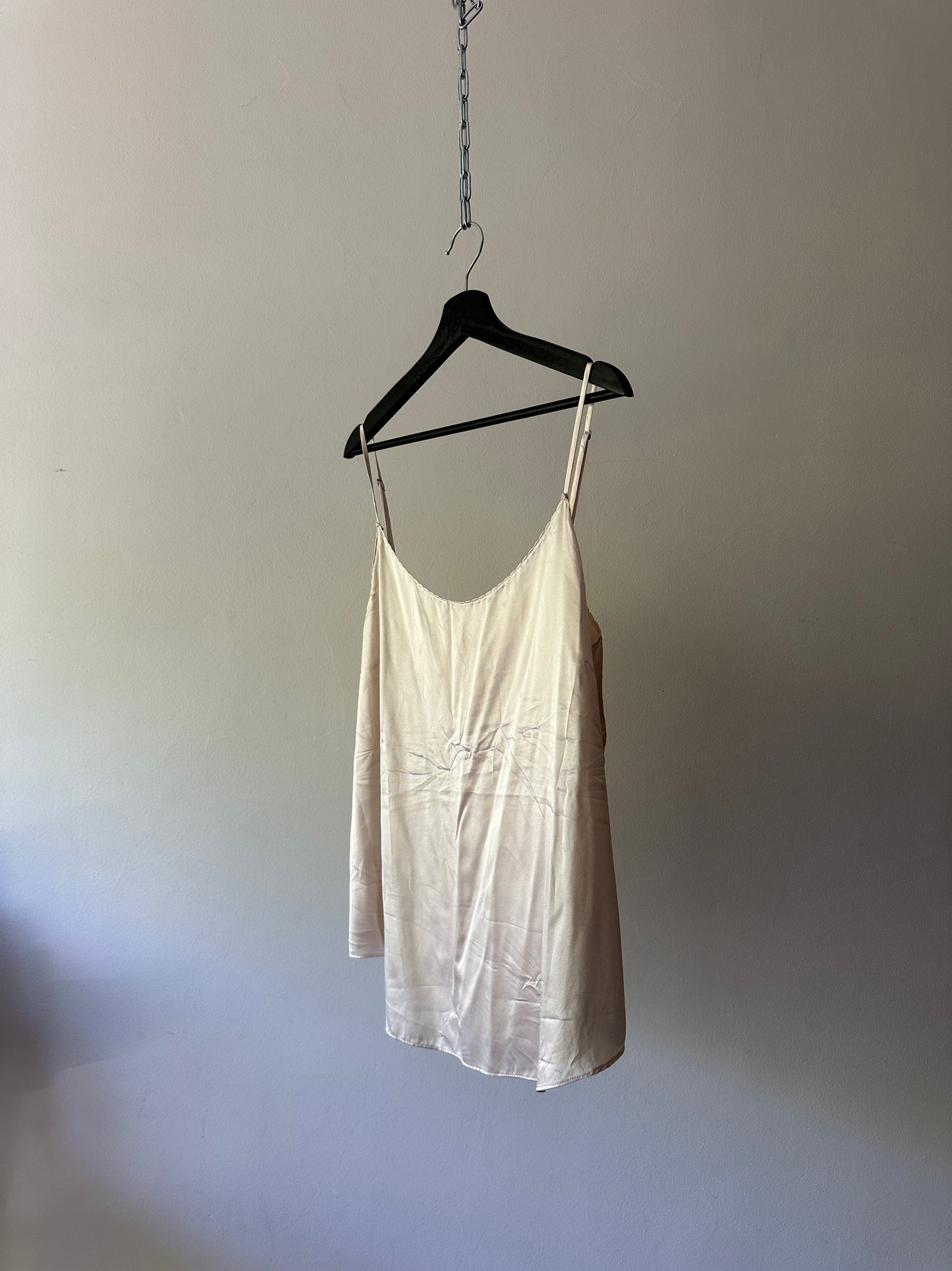 silk thin strap blouse