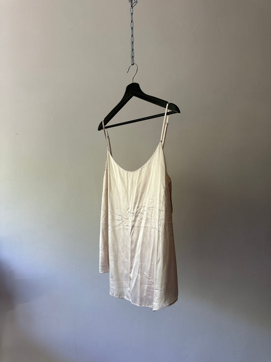 silk thin strap blouse