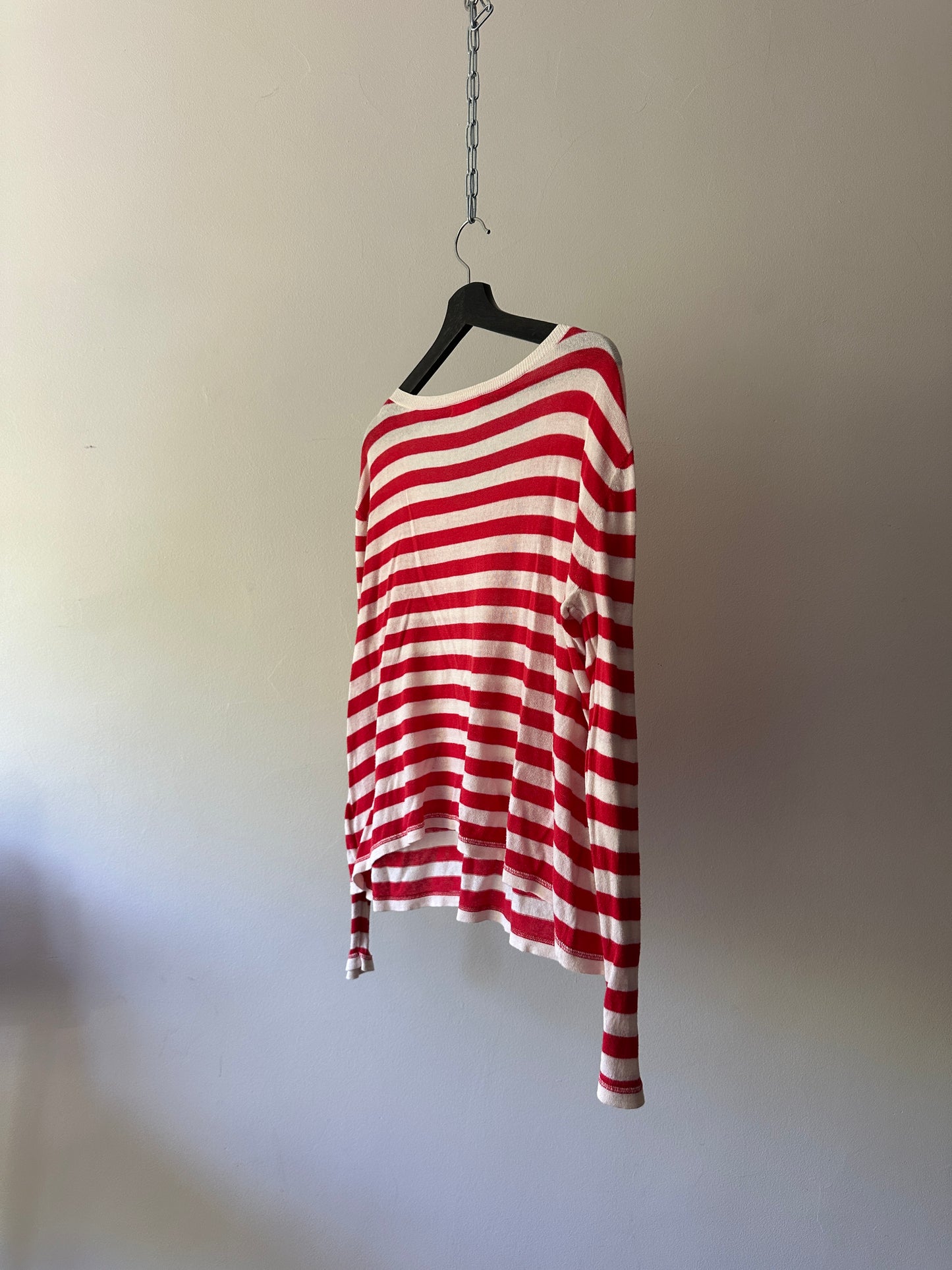 candy cane striped jumper