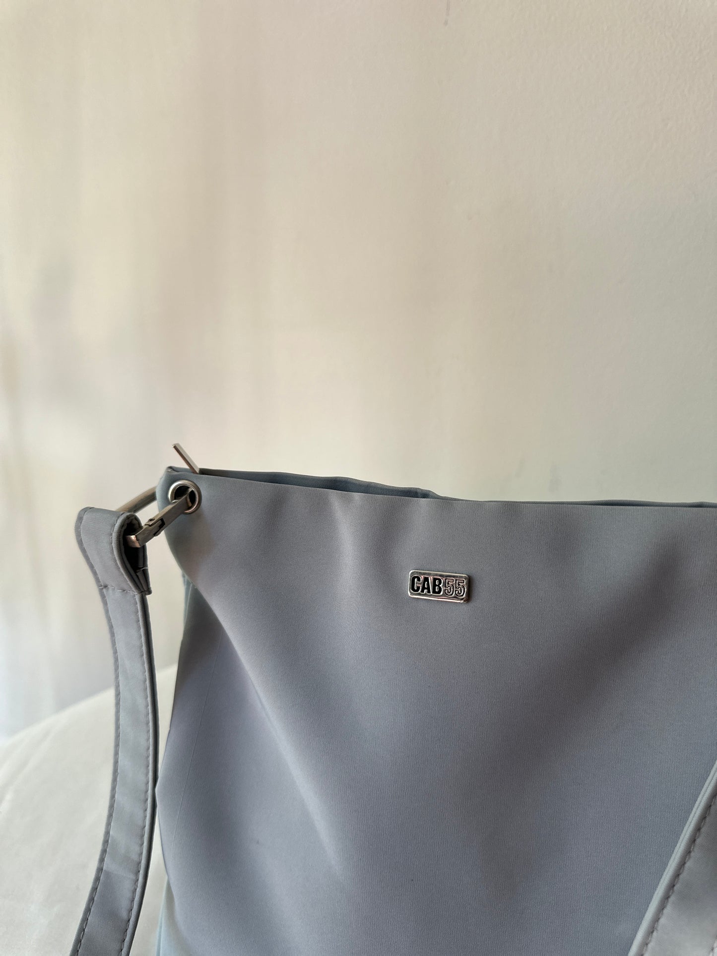 baby blue cab 55 handbag