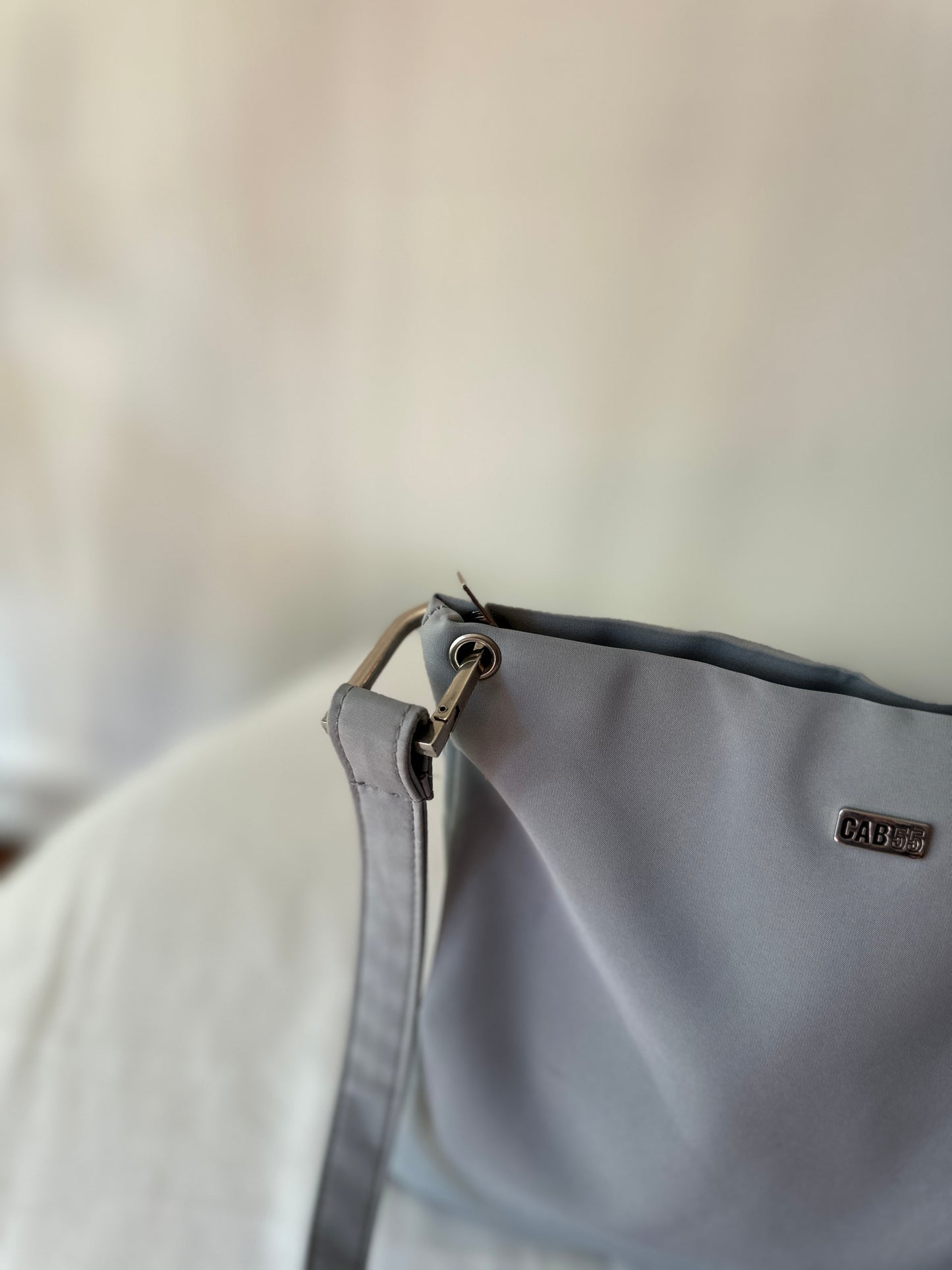 baby blue cab 55 handbag