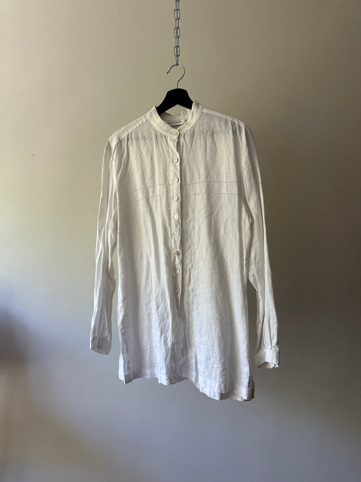 linen button up