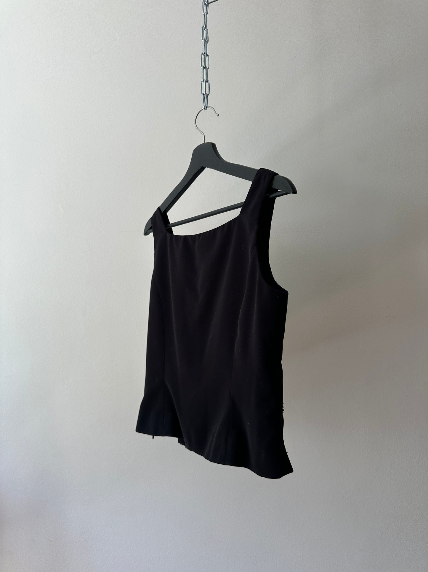 velvet square neck bodice