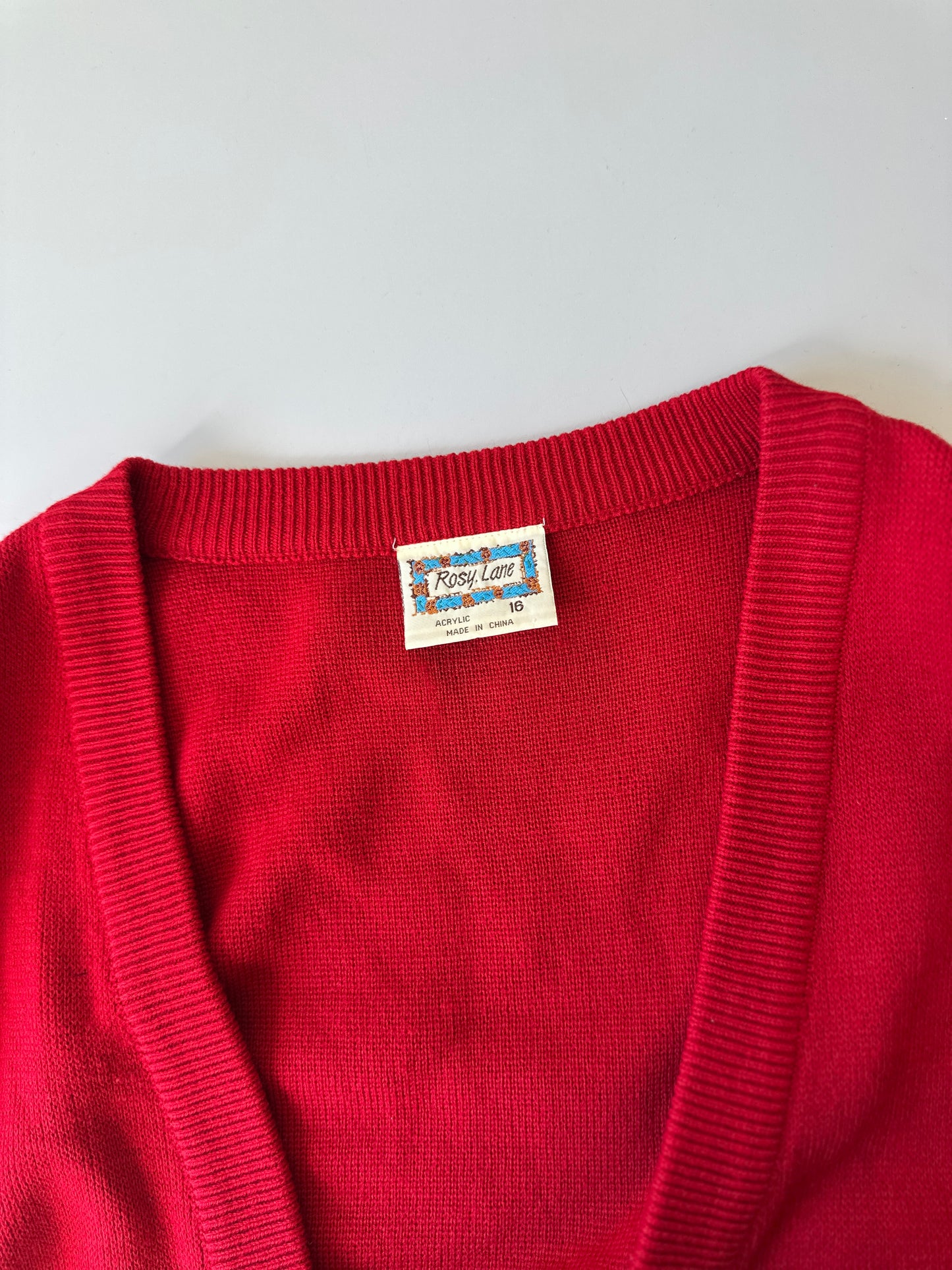 red wool button up vest