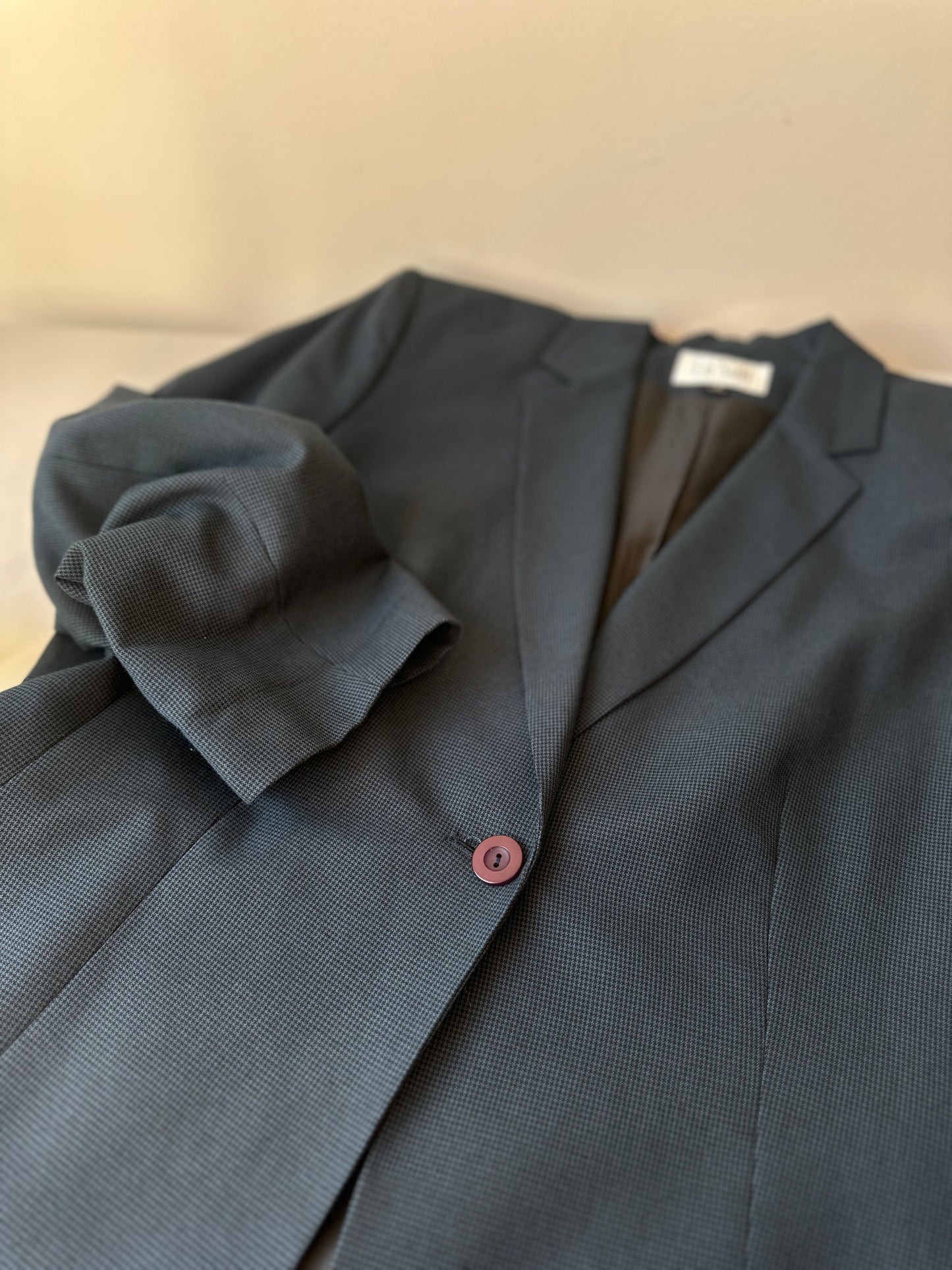 deep turquoise blazer